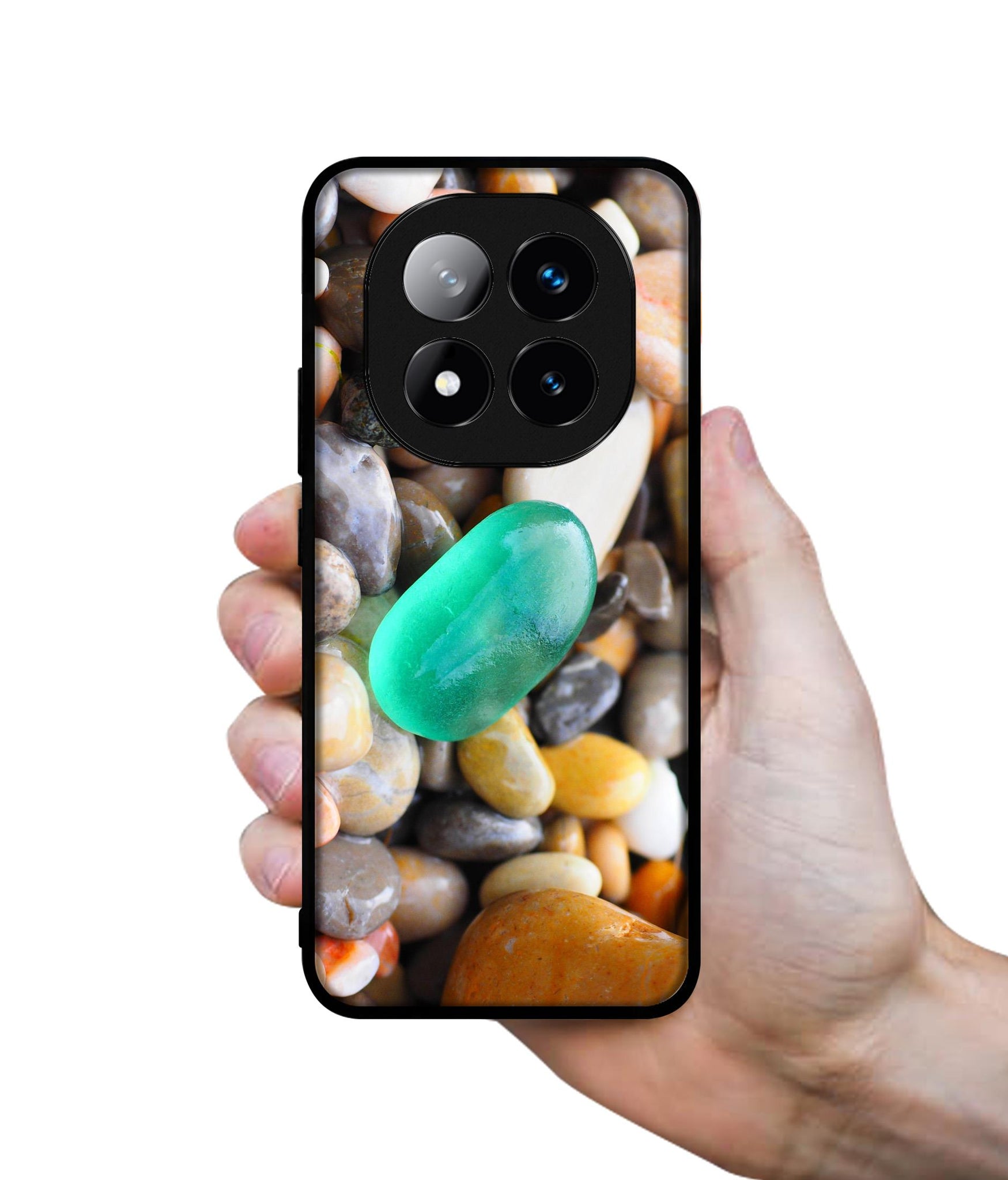 Sea Stones Design Designer 2D Printed Back Case Cover for Mi Redmi Note 14 Pro Plus 5G
