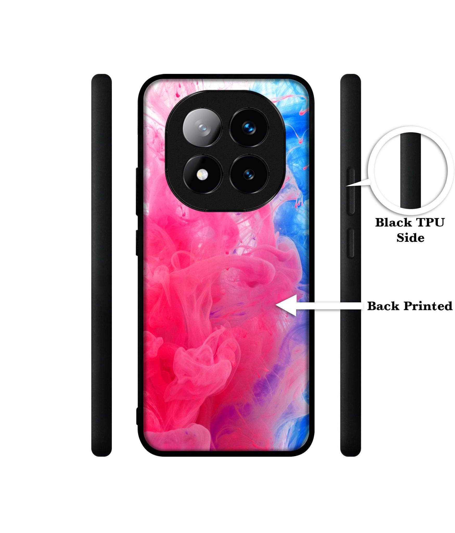Fractal Paint Design Designer 2D Printed Back Case Cover for Mi Redmi Note 14 Pro Plus 5G