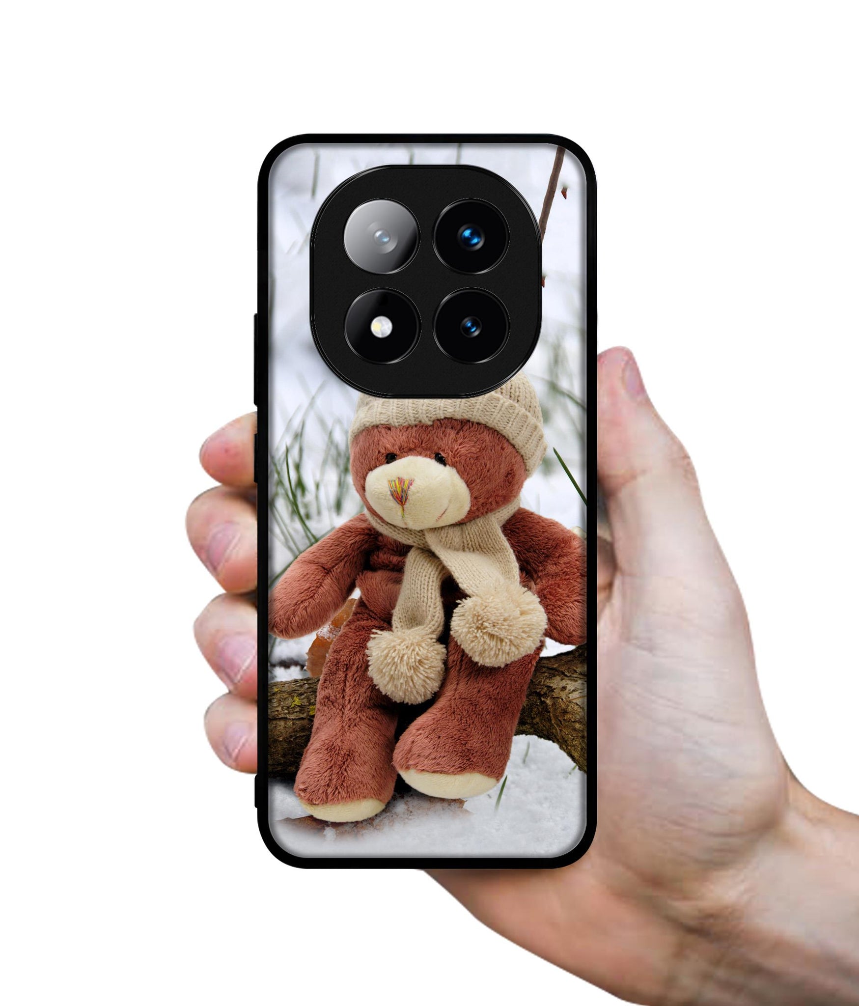 Woolen Bear Design Designer 2D Printed Back Case Cover for Mi Redmi Note 14 Pro Plus 5G