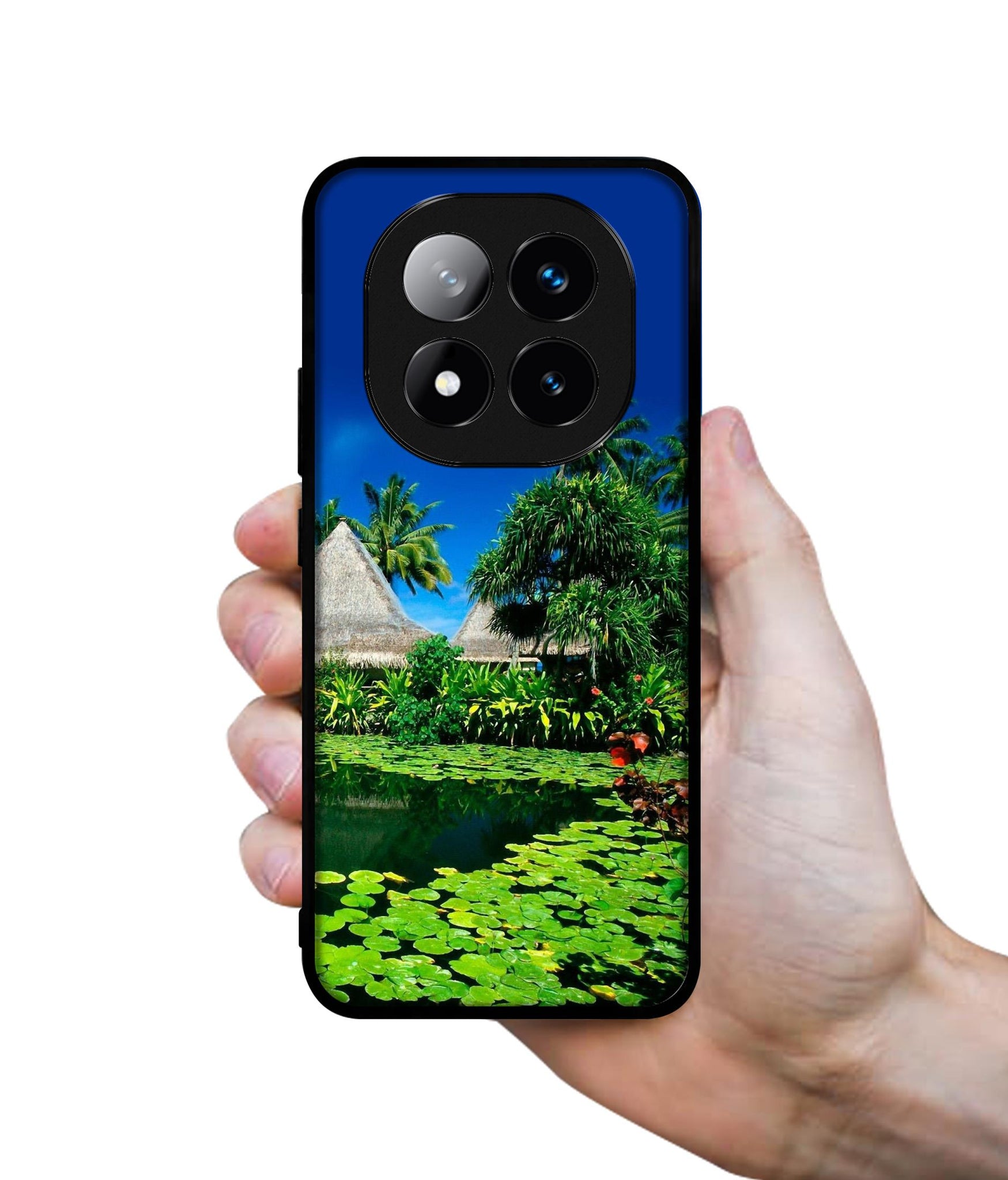 Tropics Water Design Designer 2D Printed Back Case Cover for Mi Redmi Note 14 Pro Plus 5G