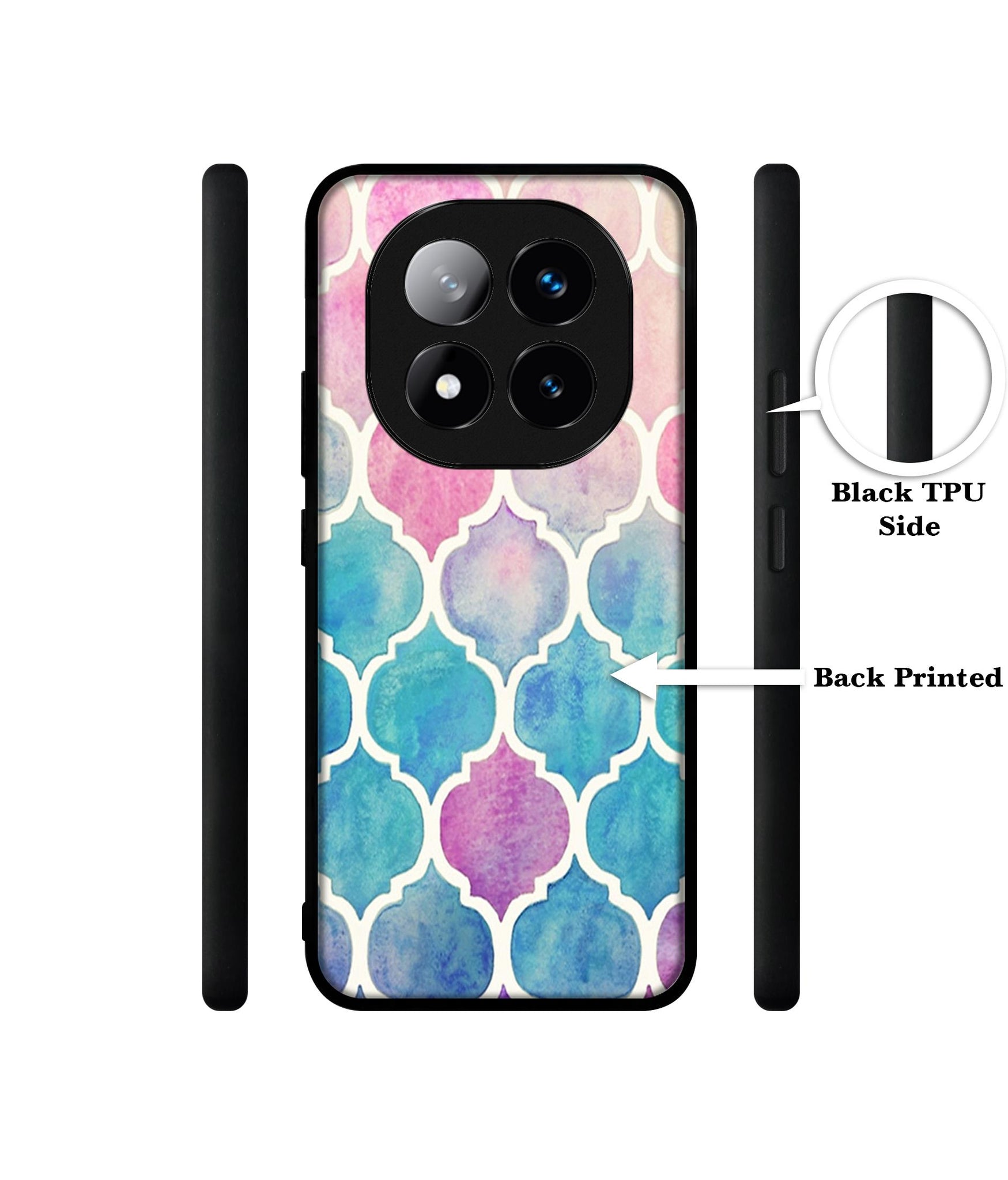 Patterns Art Design Designer 2D Printed Back Case Cover for Mi Redmi Note 14 Pro Plus 5G