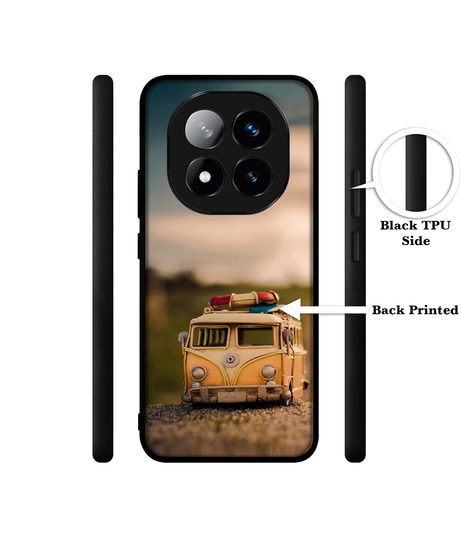 Toy Car Design Designer 2D Printed Back Case Cover for Mi Redmi Note 14 Pro Plus 5G