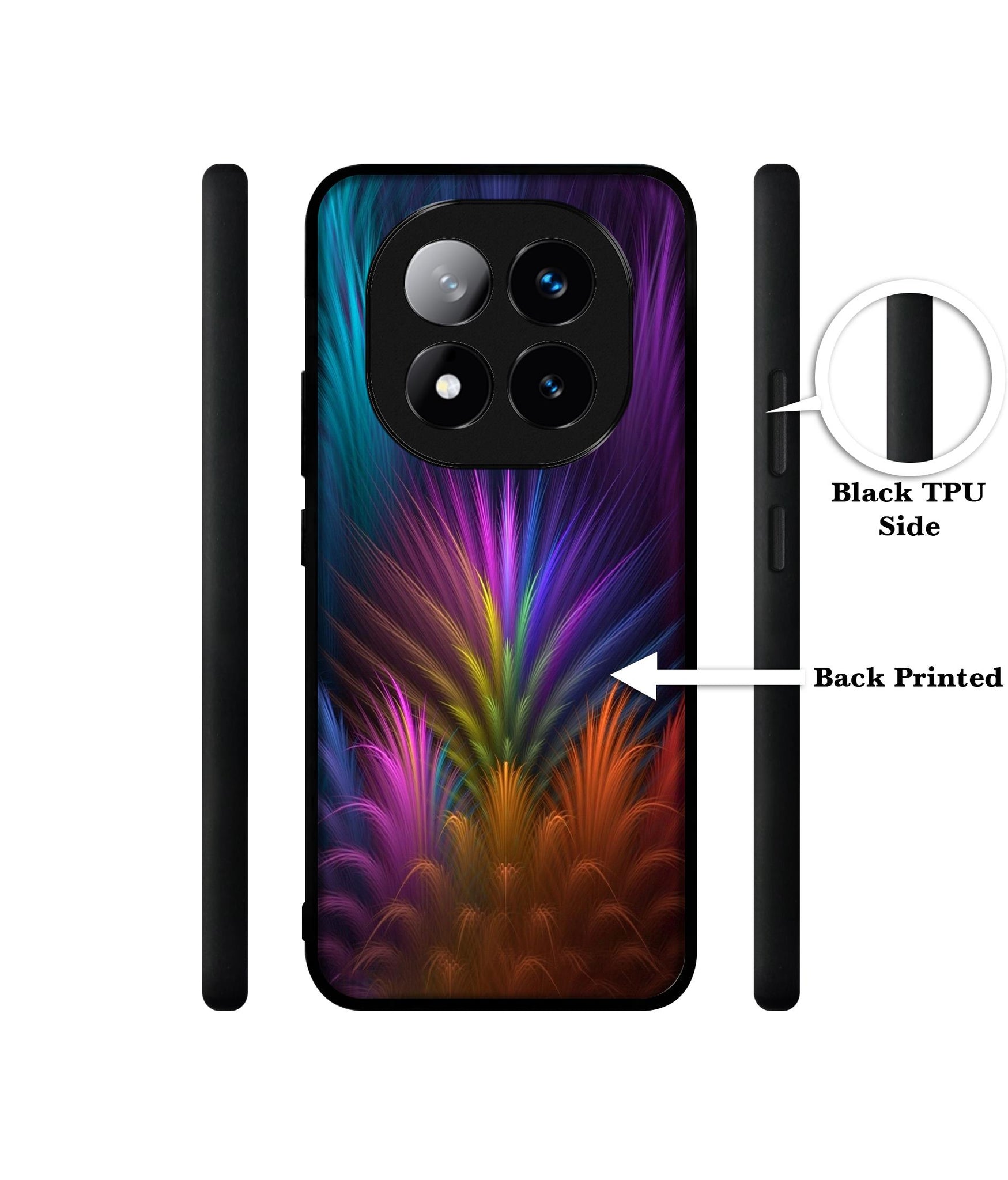 Multicoloured Design Designer 2D Printed Back Case Cover for Mi Redmi Note 14 Pro Plus 5G