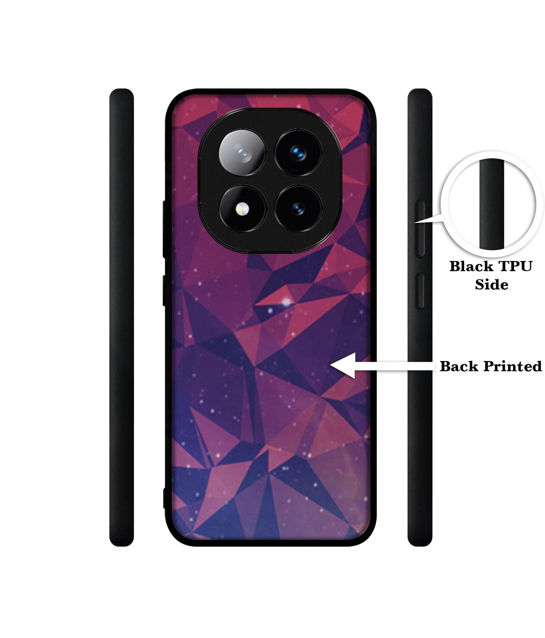 Bad Color Shape Design Designer 2D Printed Back Case Cover for Mi Redmi Note 14 Pro Plus 5G