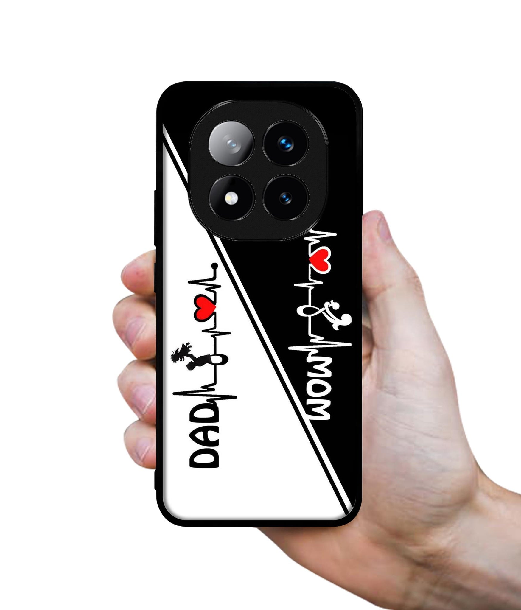 Mom and Dad Lover Design Designer 2D Printed Back Case Cover for Mi Redmi Note 14 Pro Plus 5G
