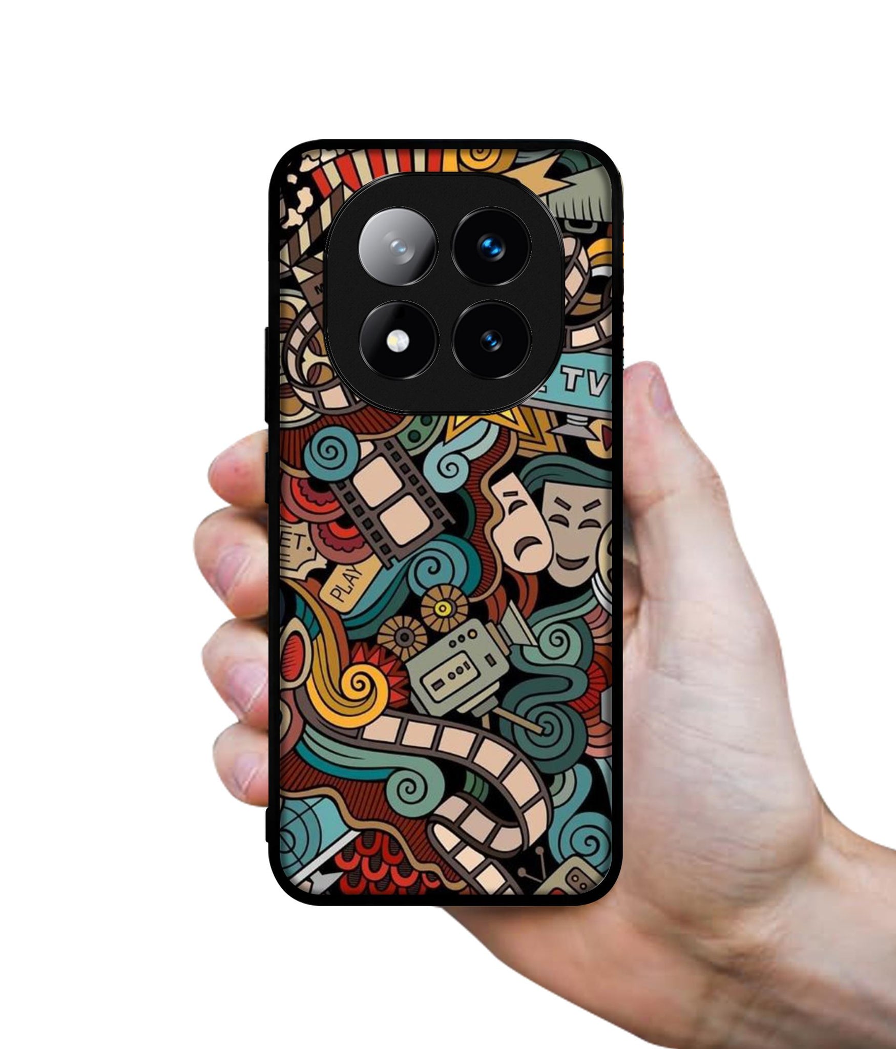 Movies Design Designer 2D Printed Back Case Cover for Mi Redmi Note 14 Pro Plus 5G
