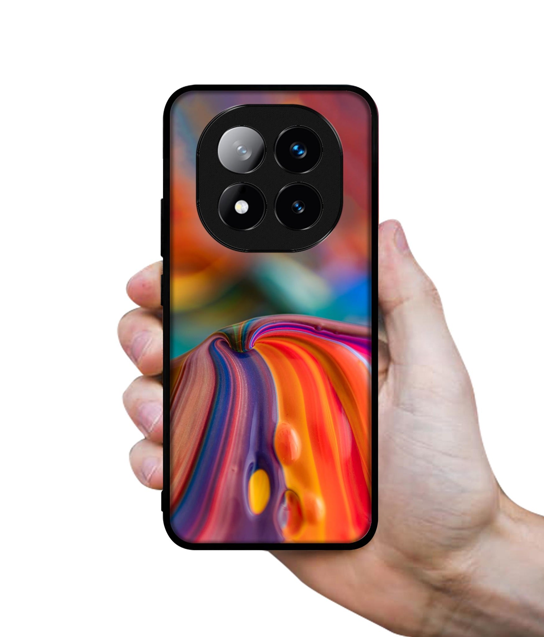 Rainbow Colors Designer 2D Printed Back Case Cover for Mi Redmi Note 14 Pro Plus 5G