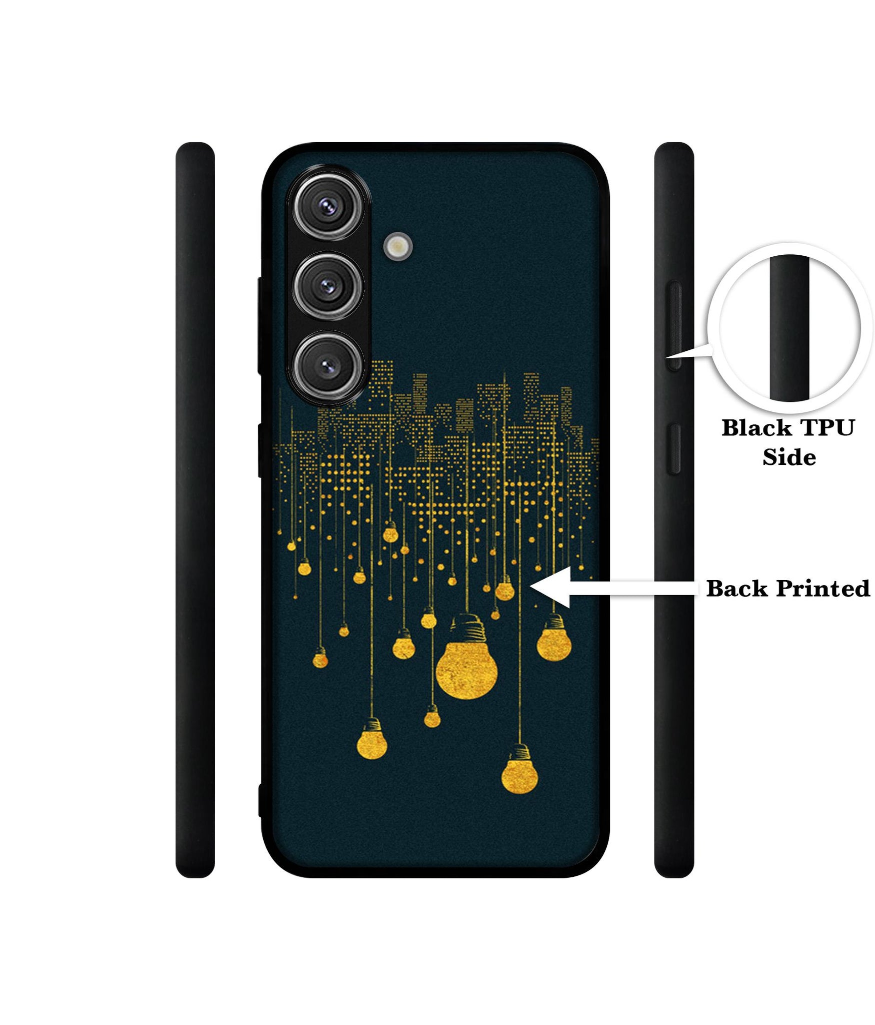 City Light Pattern Design Designer 2D Printed Back Case Cover for Samsung Galaxy S25 Plus 5G
