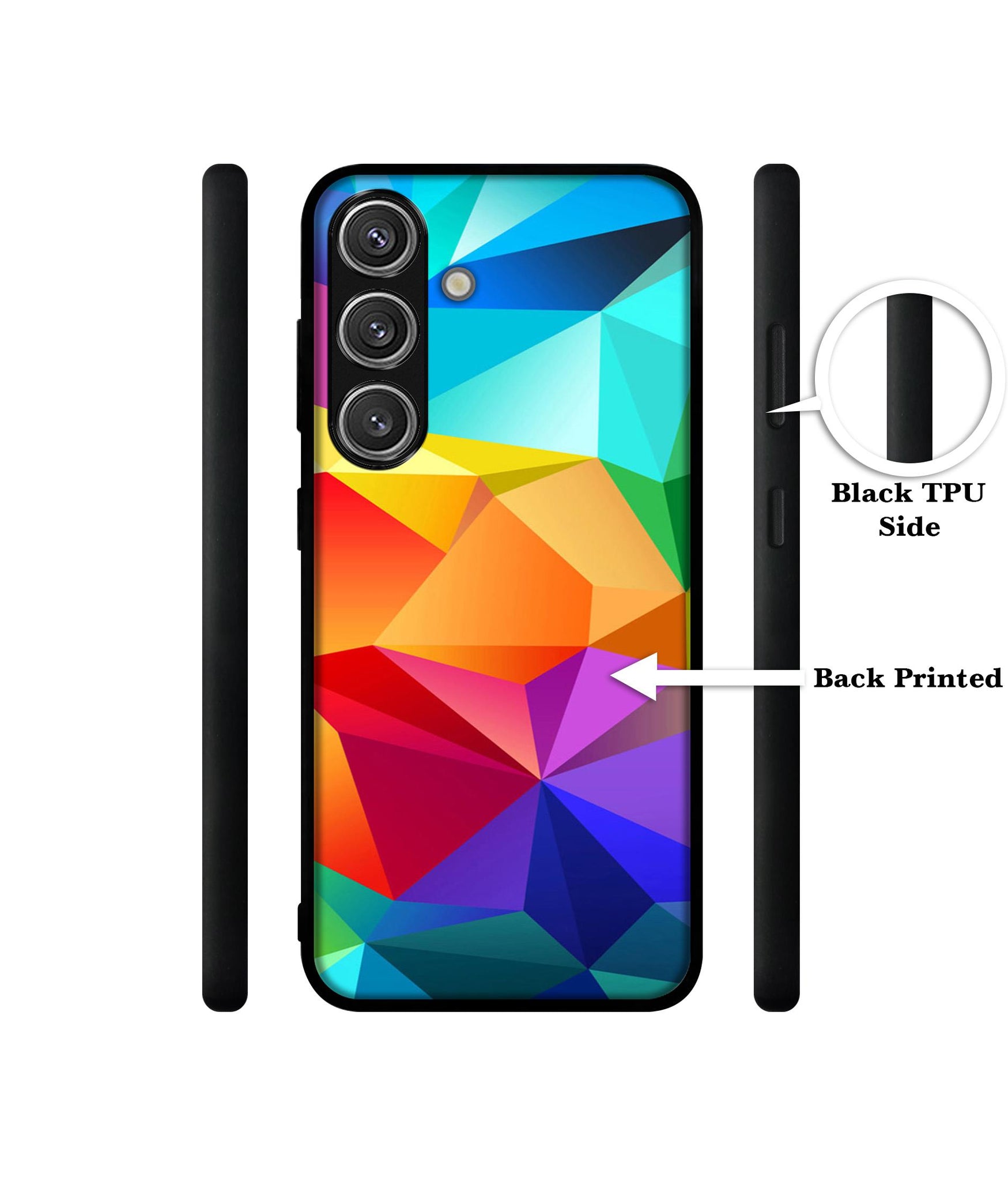 Colorful Pattern Design Designer 2D Printed Back Case Cover for Samsung Galaxy S25 Plus 5G