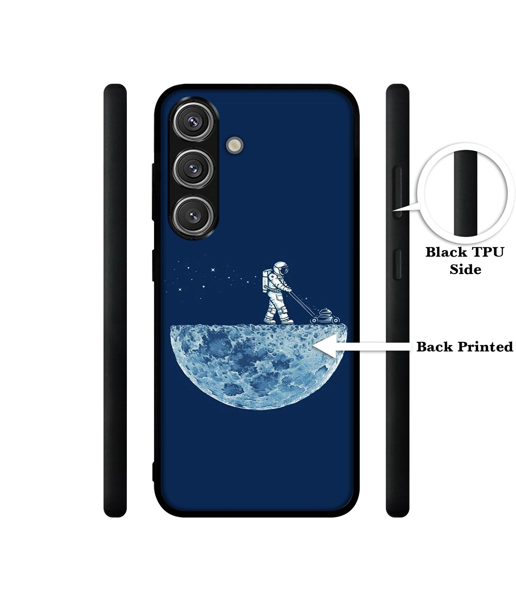 Moon Walk Design Designer 2D Printed Back Case Cover for Samsung Galaxy S25 Plus 5G