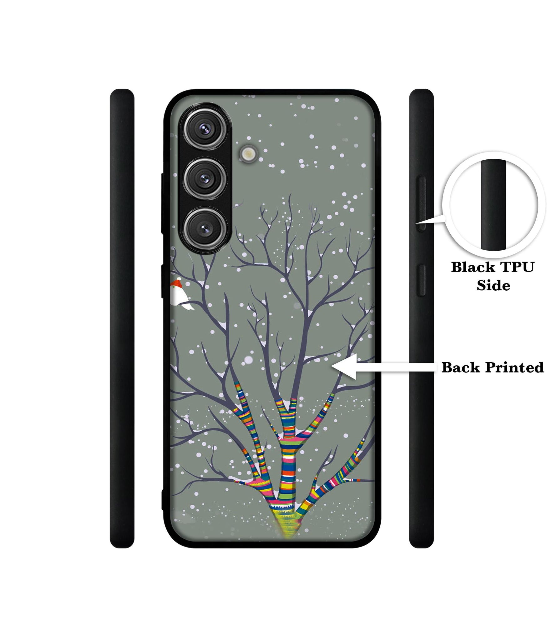 Winter Pattern Print Design Designer 2D Printed Back Case Cover for Samsung Galaxy S25 Plus 5G