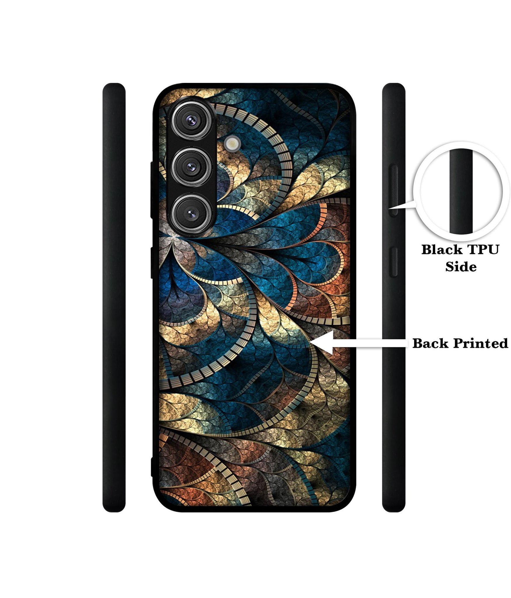 Fractional Pattern Design Designer 2D Printed Back Case Cover for Samsung Galaxy S25 Plus 5G