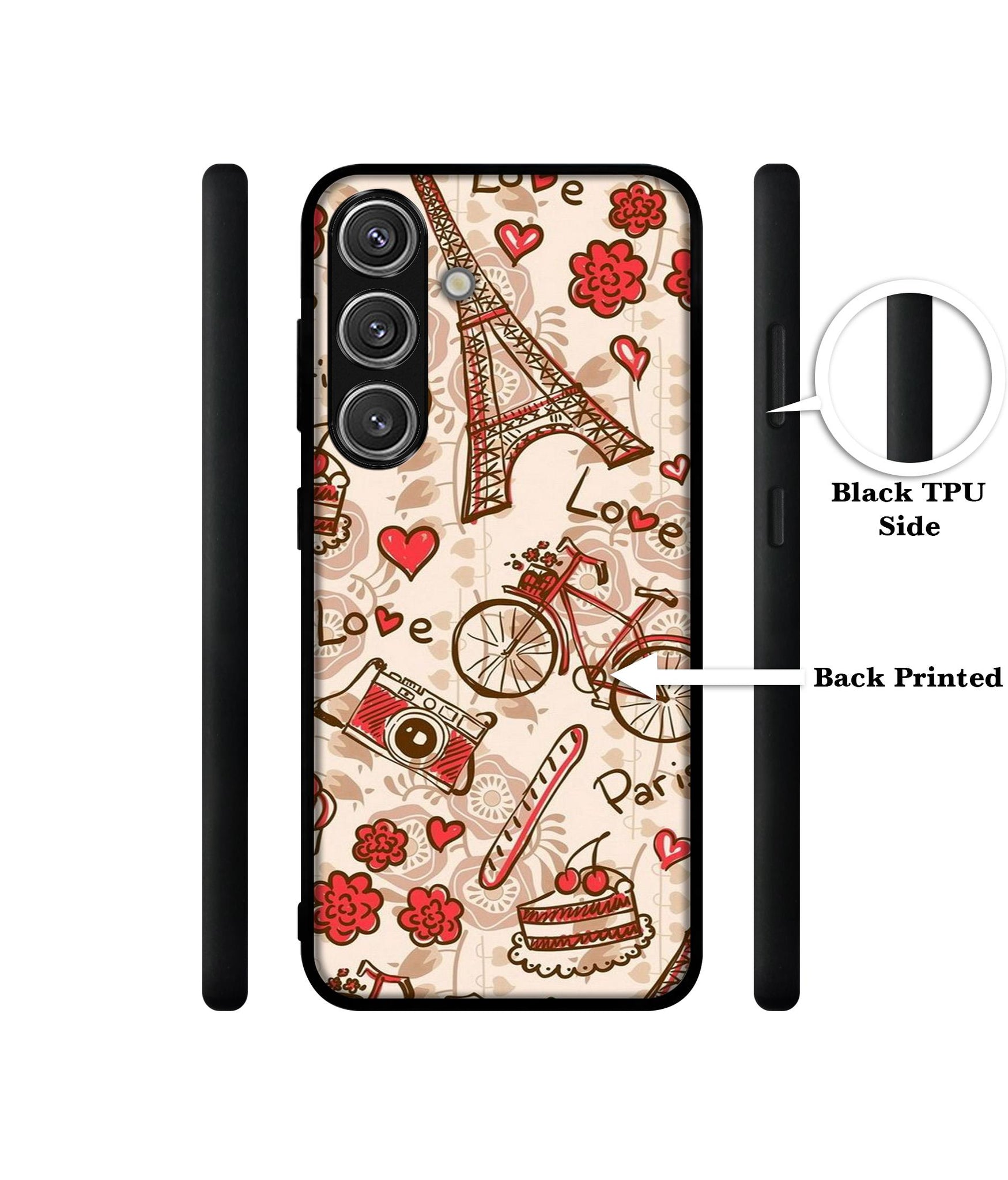 Vintage Paris Design Designer 2D Printed Back Case Cover for Samsung Galaxy S25 Plus 5G