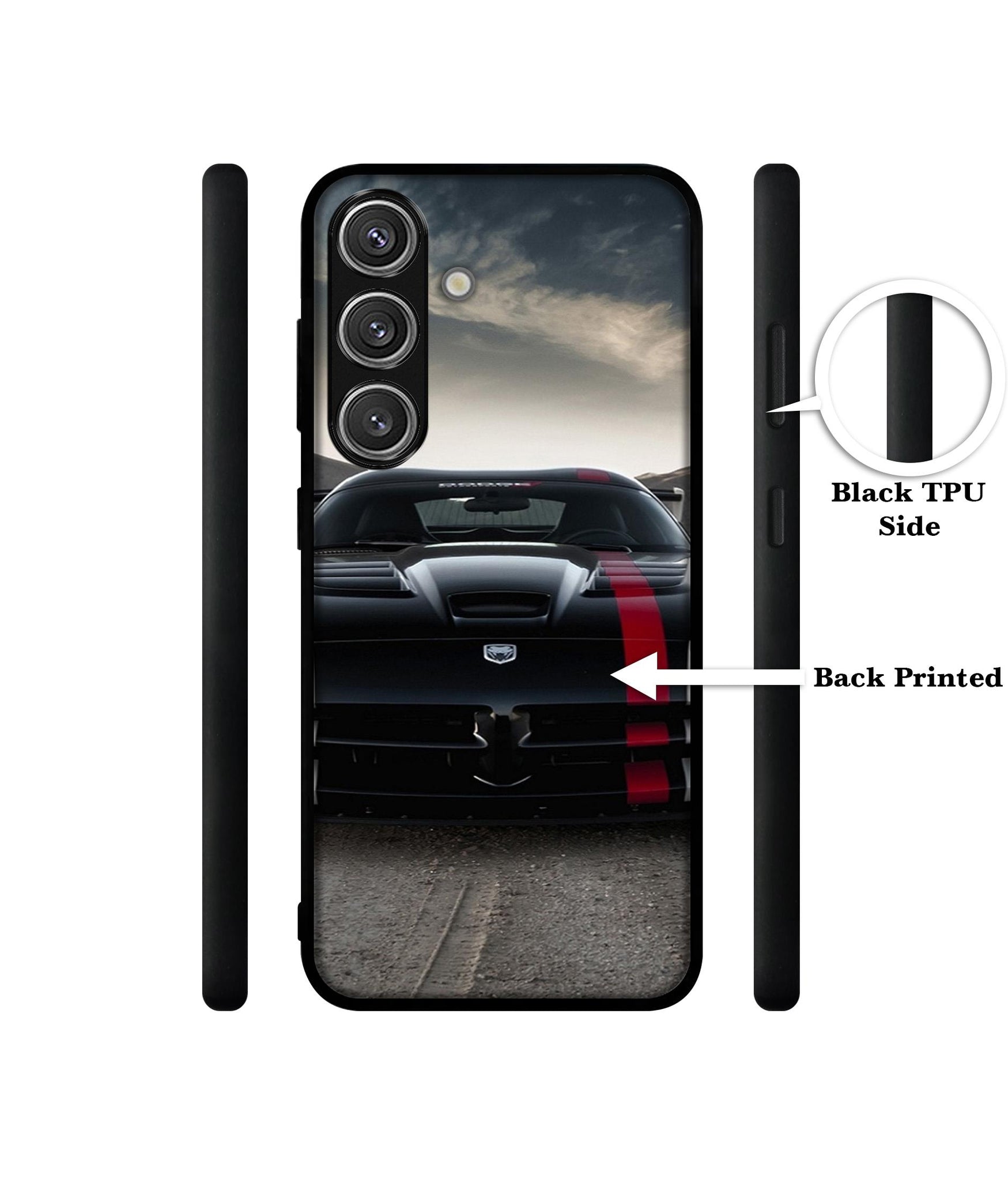 Sports Car Pattern Design Designer 2D Printed Back Case Cover for Samsung Galaxy S25 Plus 5G