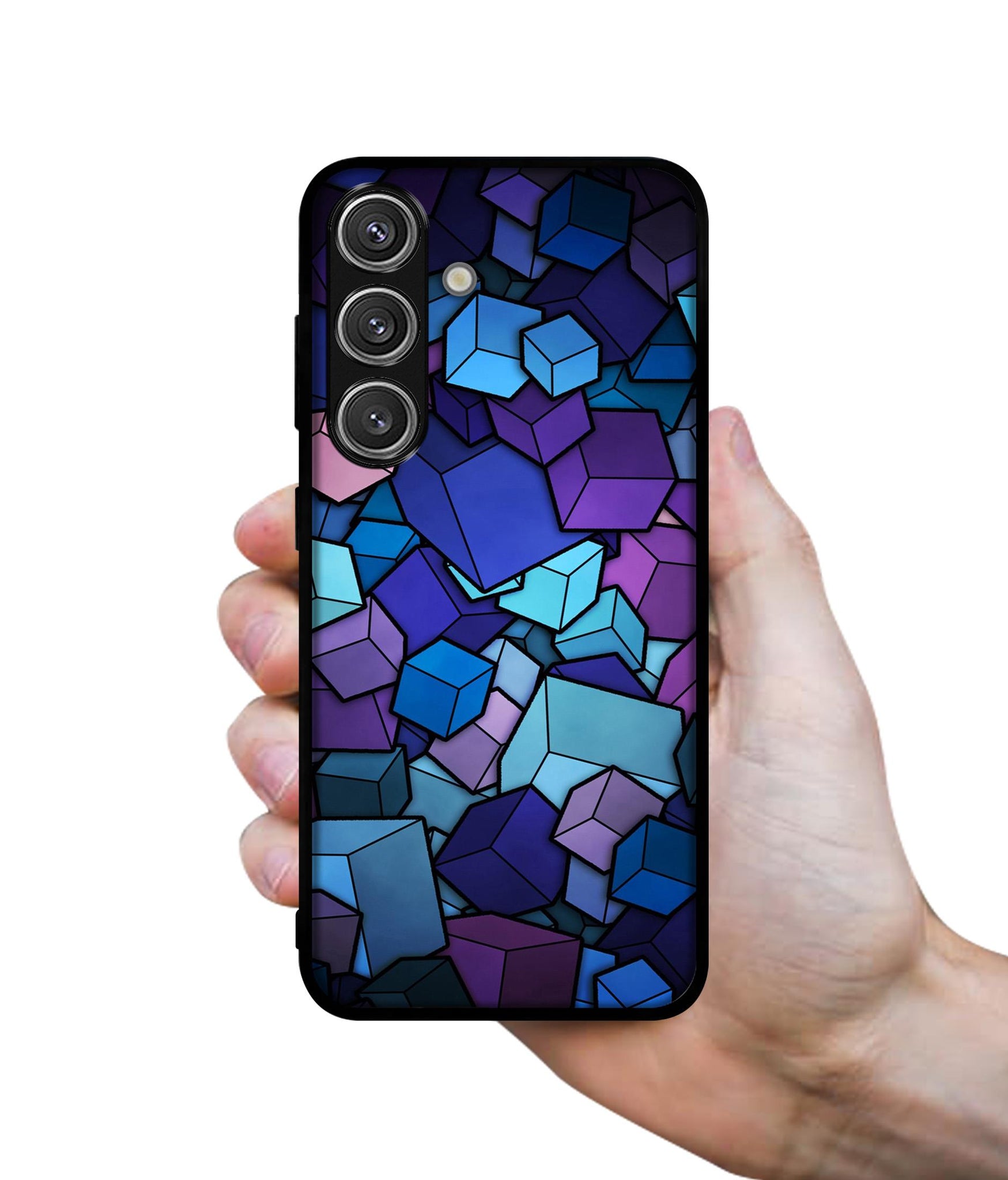 Color Box Design Designer 2D Printed Back Case Cover for Samsung Galaxy S25 Plus 5G