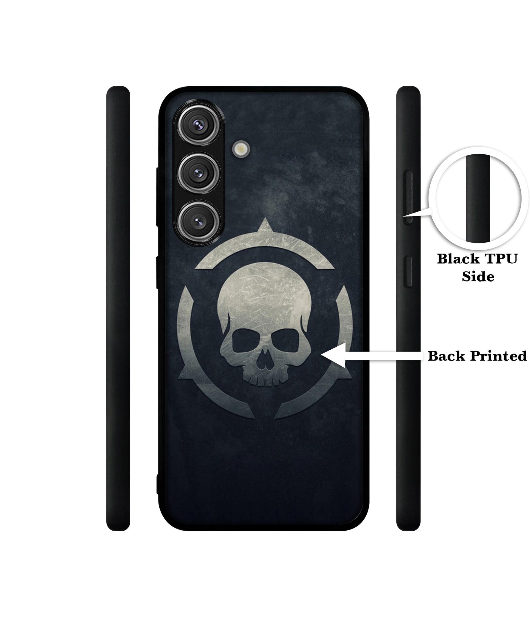 Skull Pattern Print Design Designer 2D Printed Back Case Cover for Samsung Galaxy S25 Plus 5G
