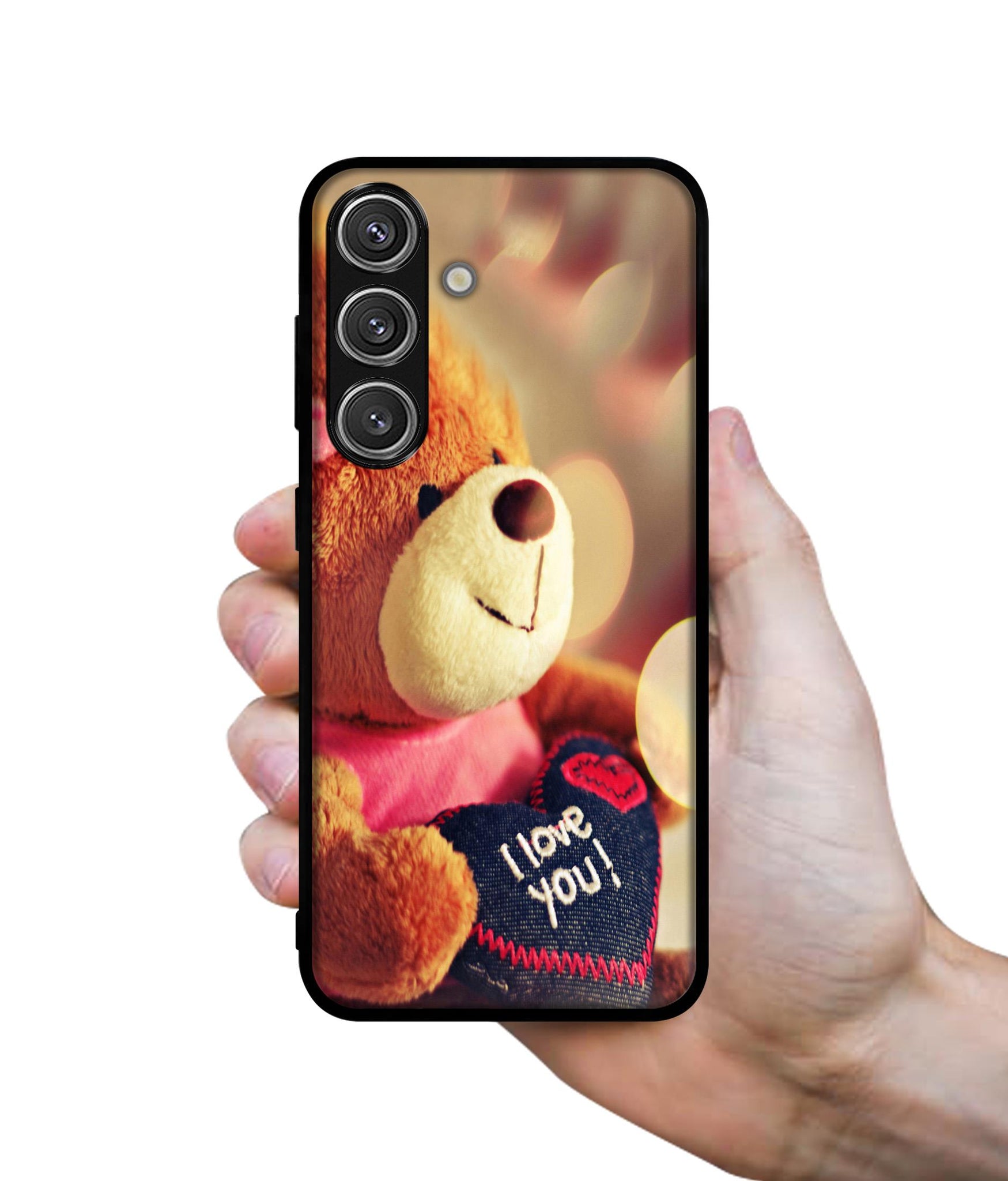 Teddy Bear Design Designer 2D Printed Back Case Cover for Samsung Galaxy S25 Plus 5G