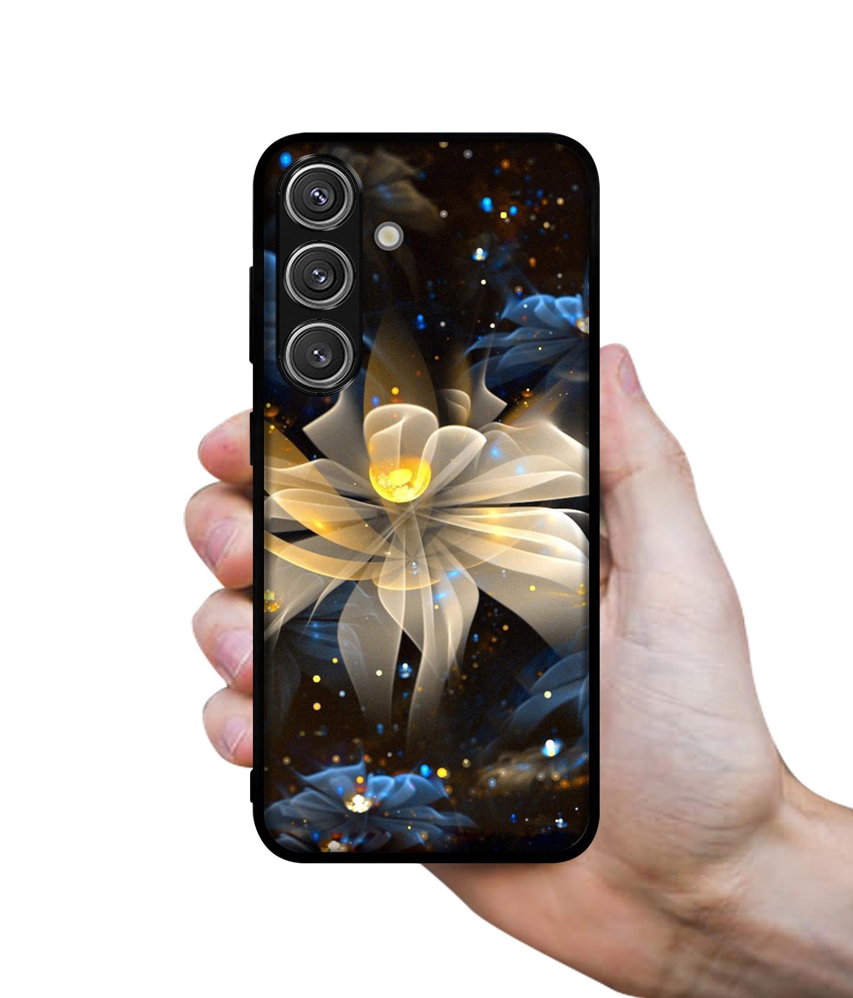 Art Flower Design Designer 2D Printed Back Case Cover for Samsung Galaxy S25 Plus 5G