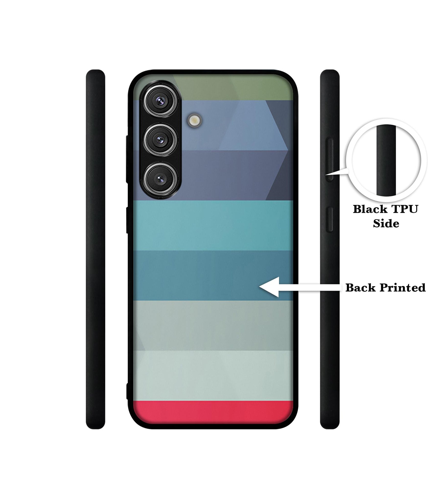 Colorful Lines Design Designer 2D Printed Back Case Cover for Samsung Galaxy S25 Plus 5G