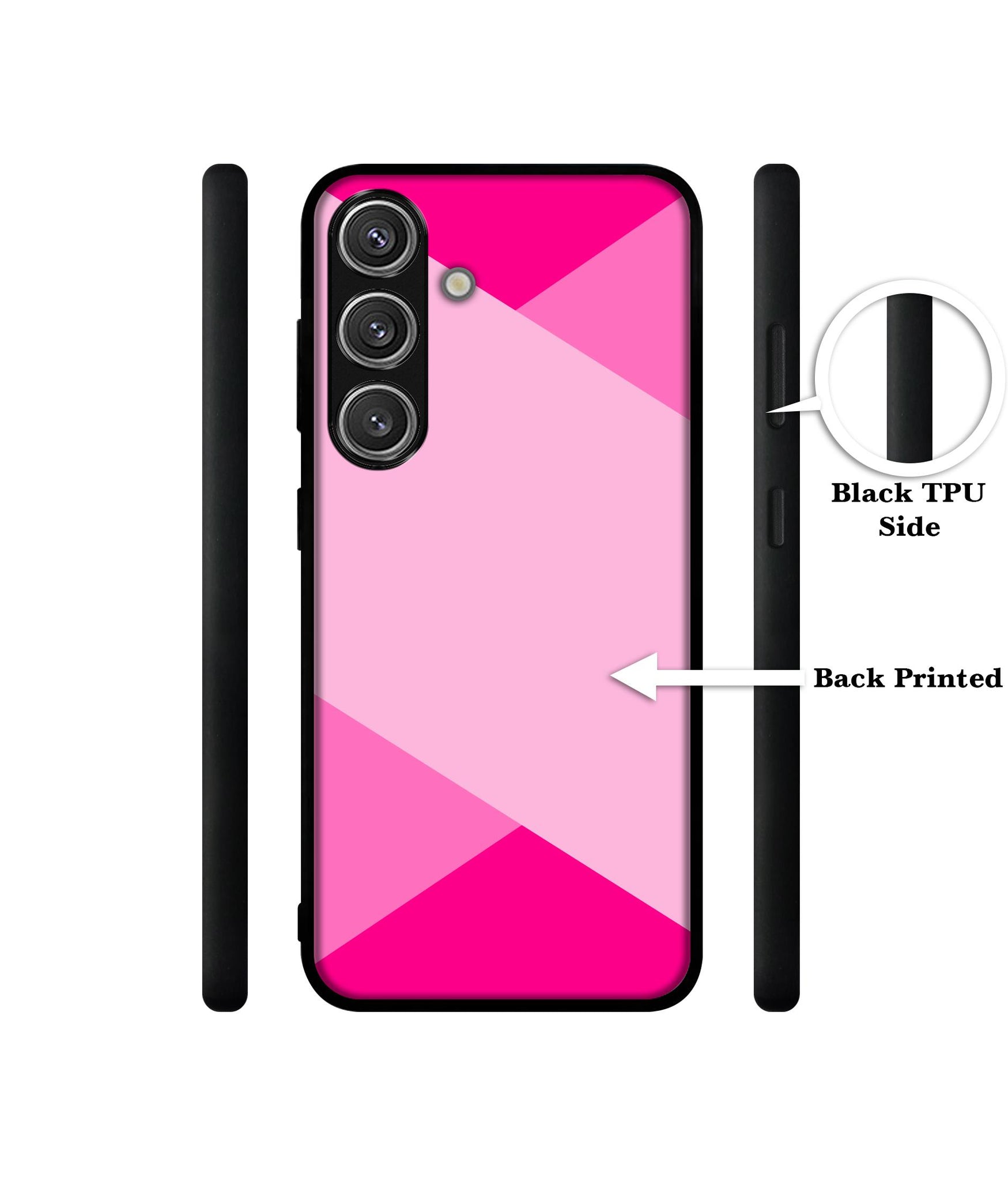 Pink Cross Vector Designer 2D Printed Back Case Cover for Samsung Galaxy S25 Plus 5G