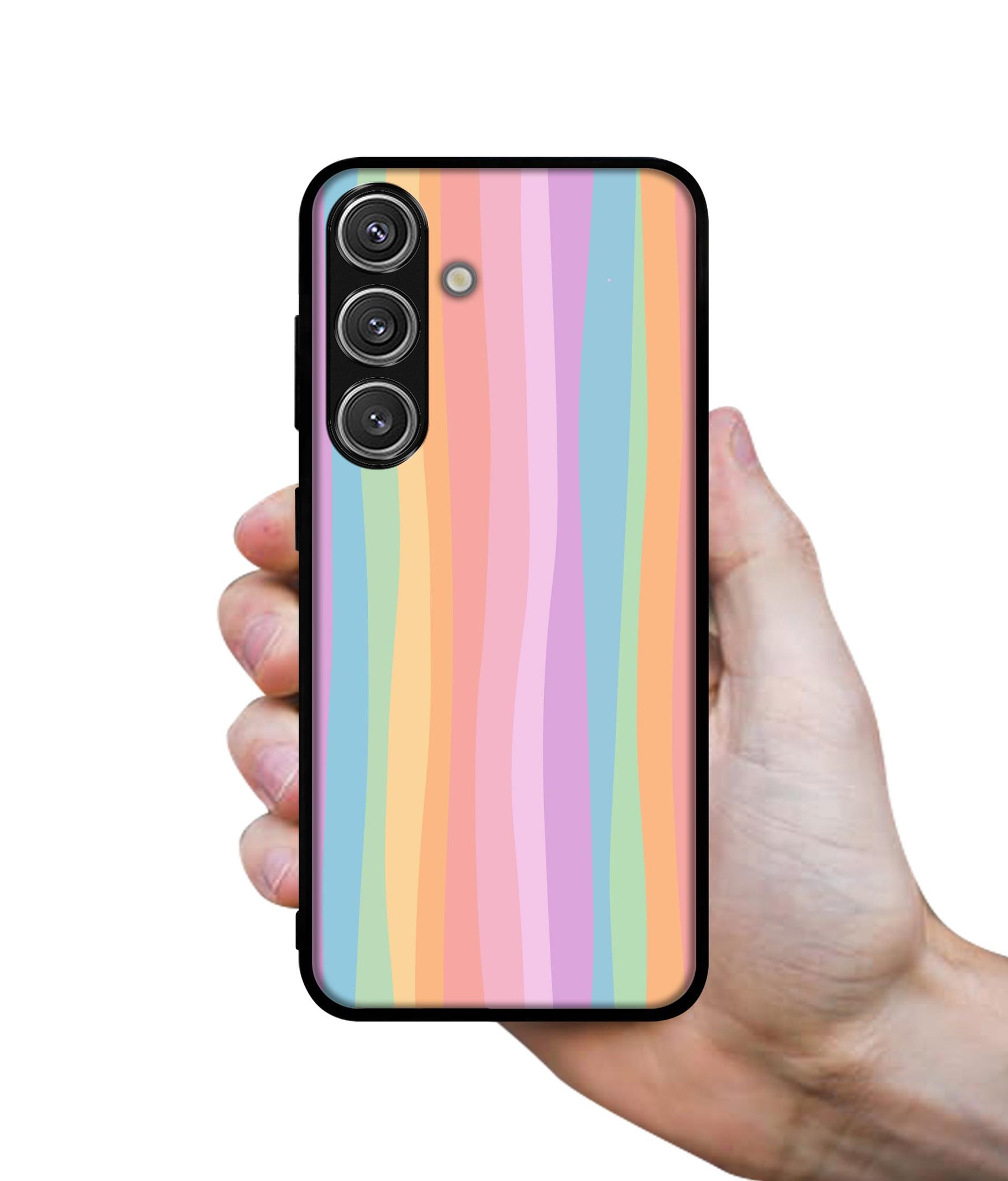 Cool Rainbow Design Designer 2D Printed Back Case Cover for Samsung Galaxy S25 Plus 5G