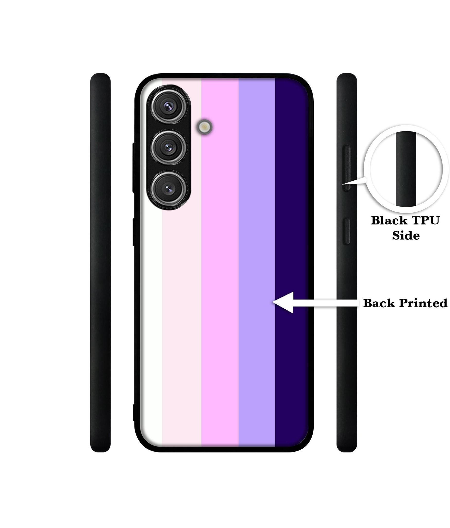 Pink and Purple Lines Design Designer 2D Printed Back Case Cover for Samsung Galaxy S25 Plus 5G