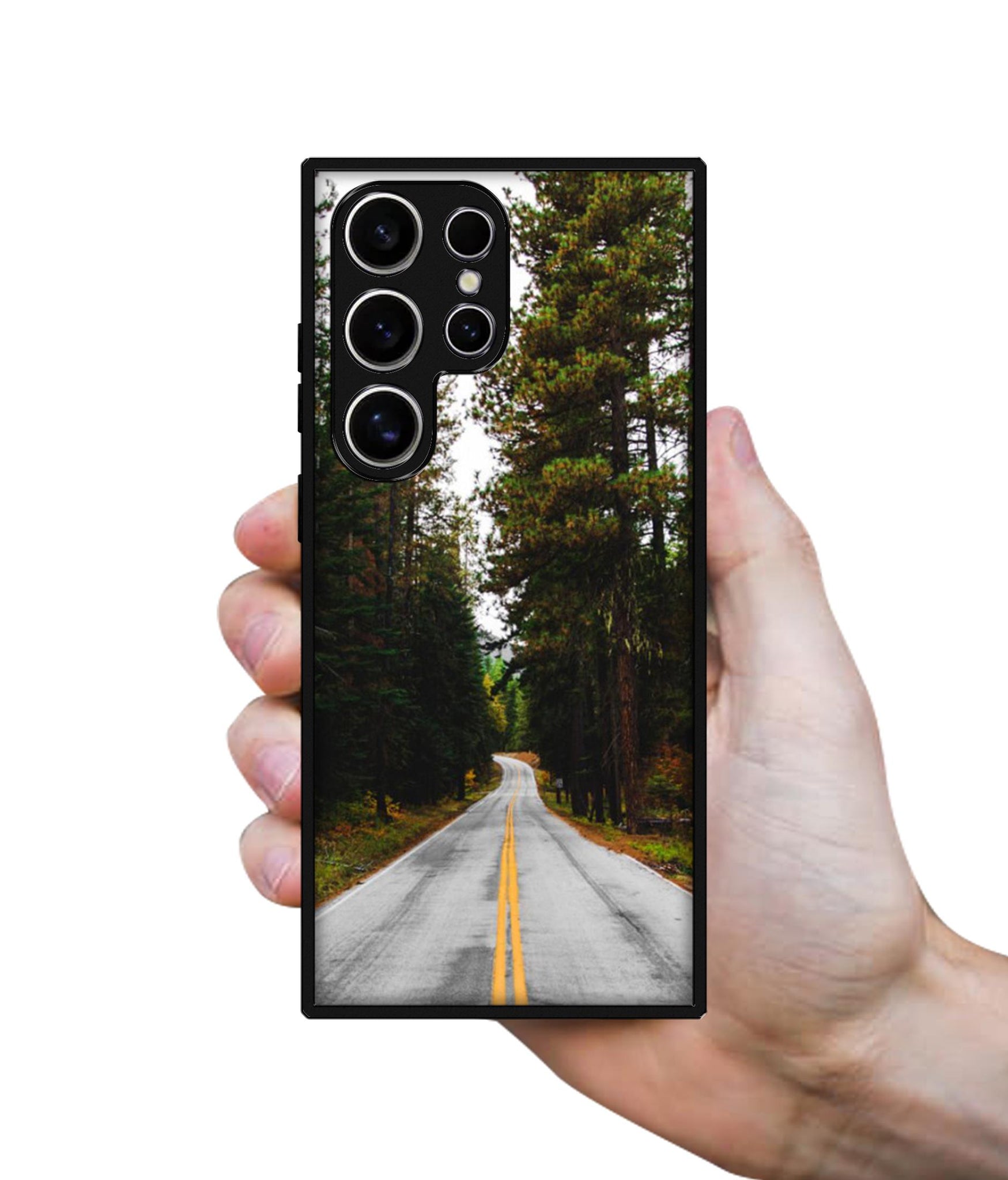 Road Photo Design Designer 2D Printed Back Case Cover for Samsung Galaxy S25 Ultra 5G