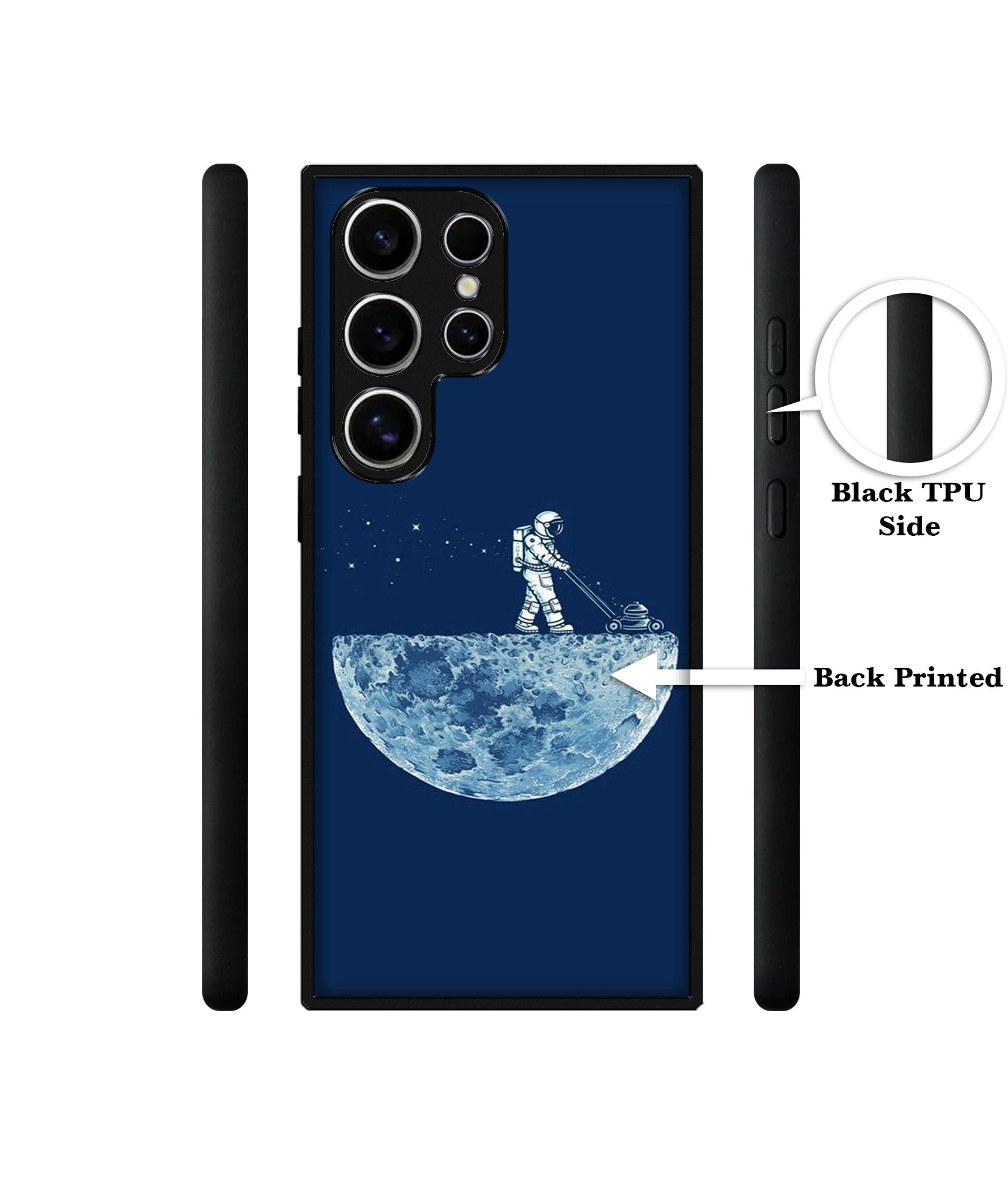 Moon Walk Design Designer 2D Printed Back Case Cover for Samsung Galaxy S25 Ultra 5G
