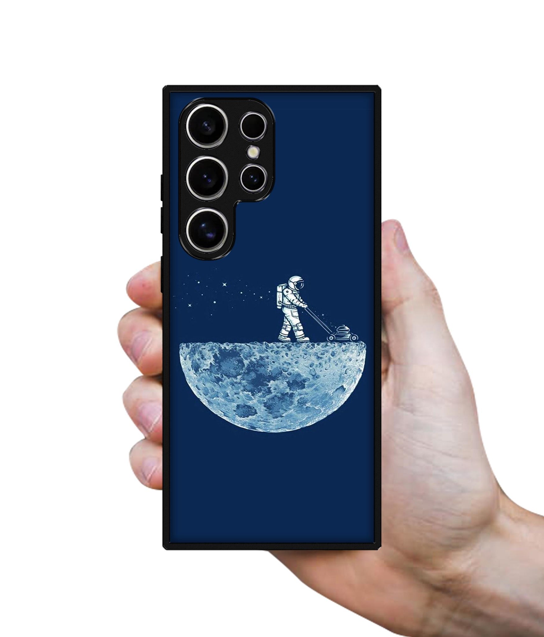 Moon Walk Design Designer 2D Printed Back Case Cover for Samsung Galaxy S25 Ultra 5G