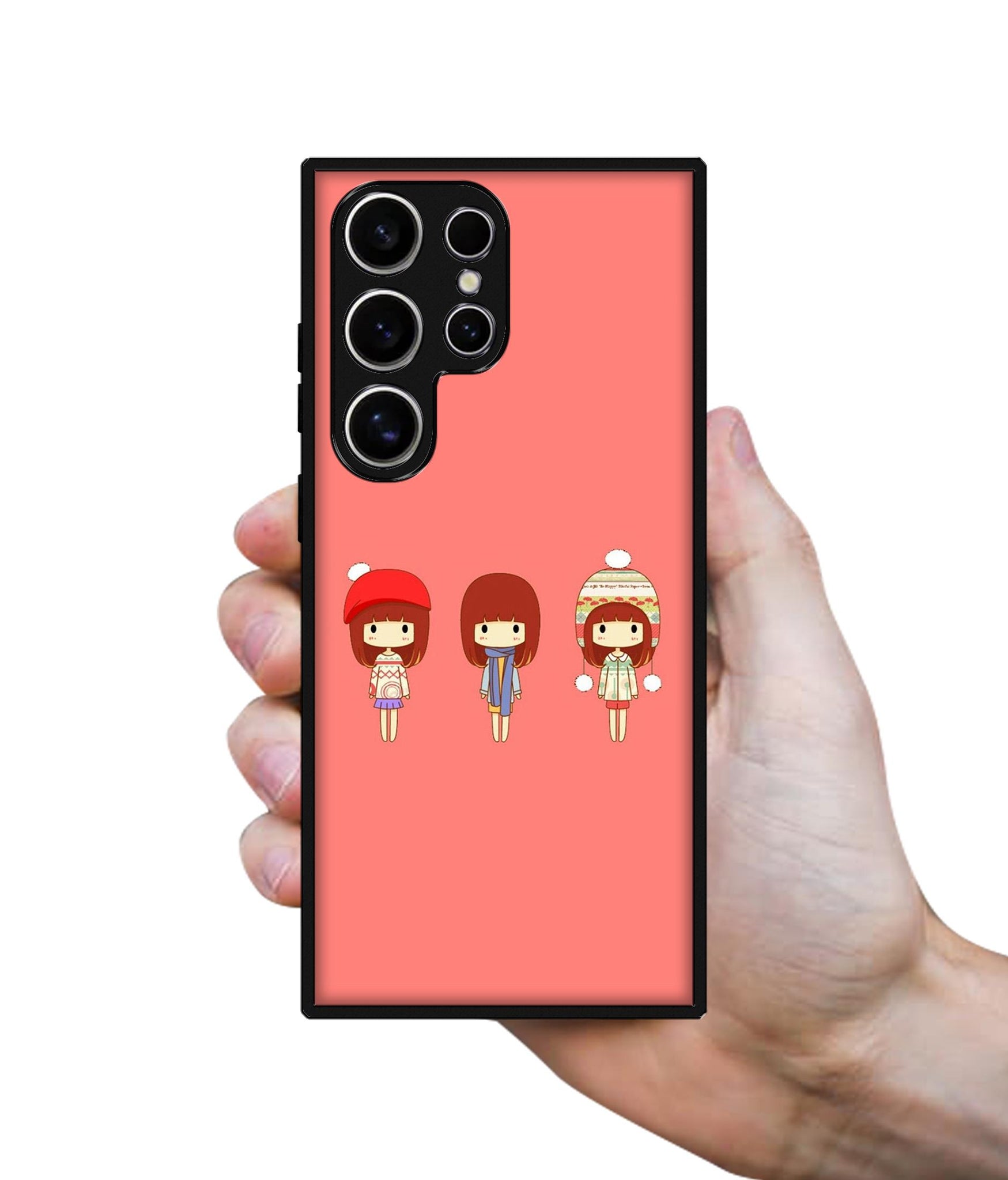 Cute Girls Design Designer 2D Printed Back Case Cover for Samsung Galaxy S25 Ultra 5G