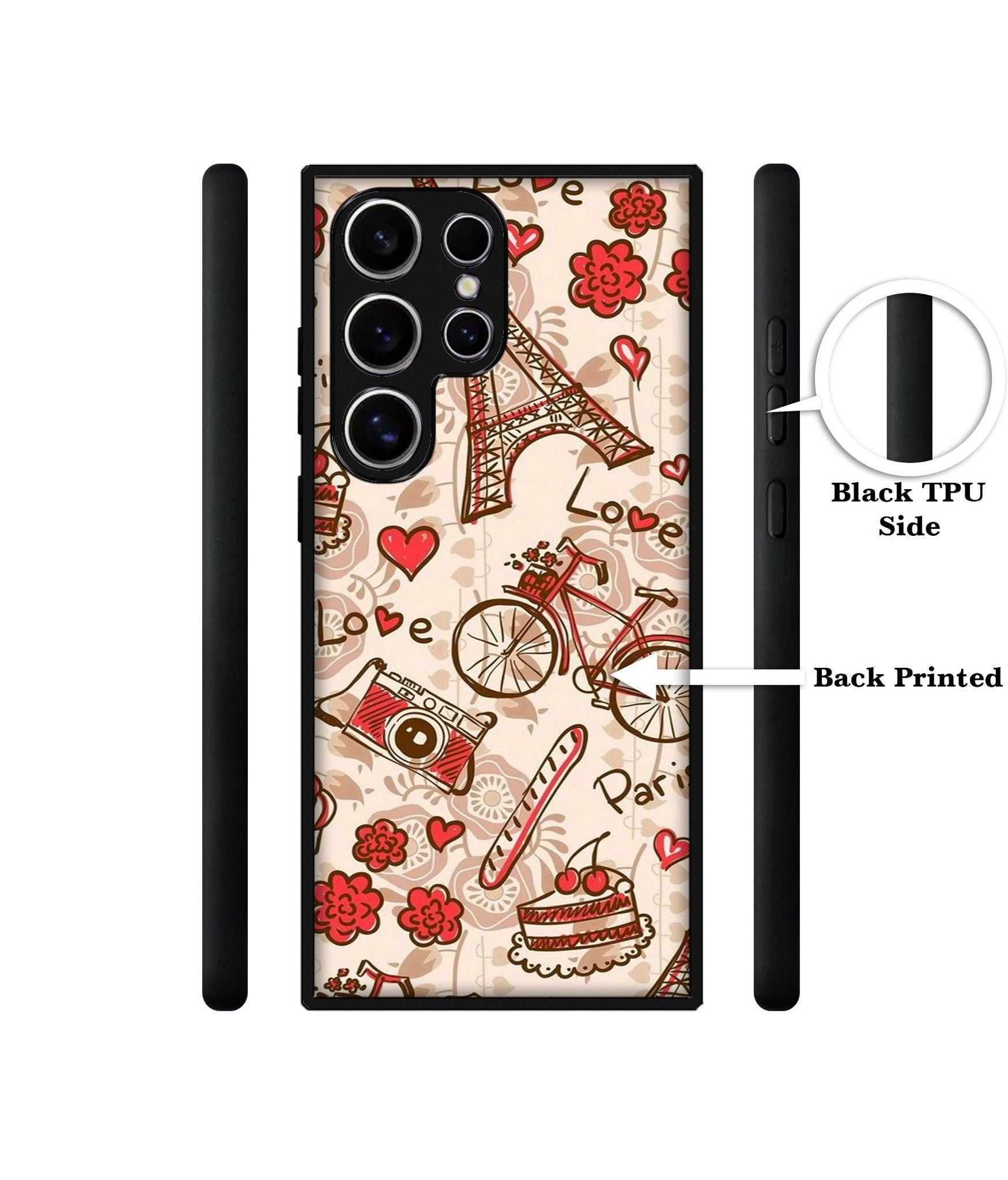 Vintage Paris Design Designer 2D Printed Back Case Cover for Samsung Galaxy S25 Ultra 5G