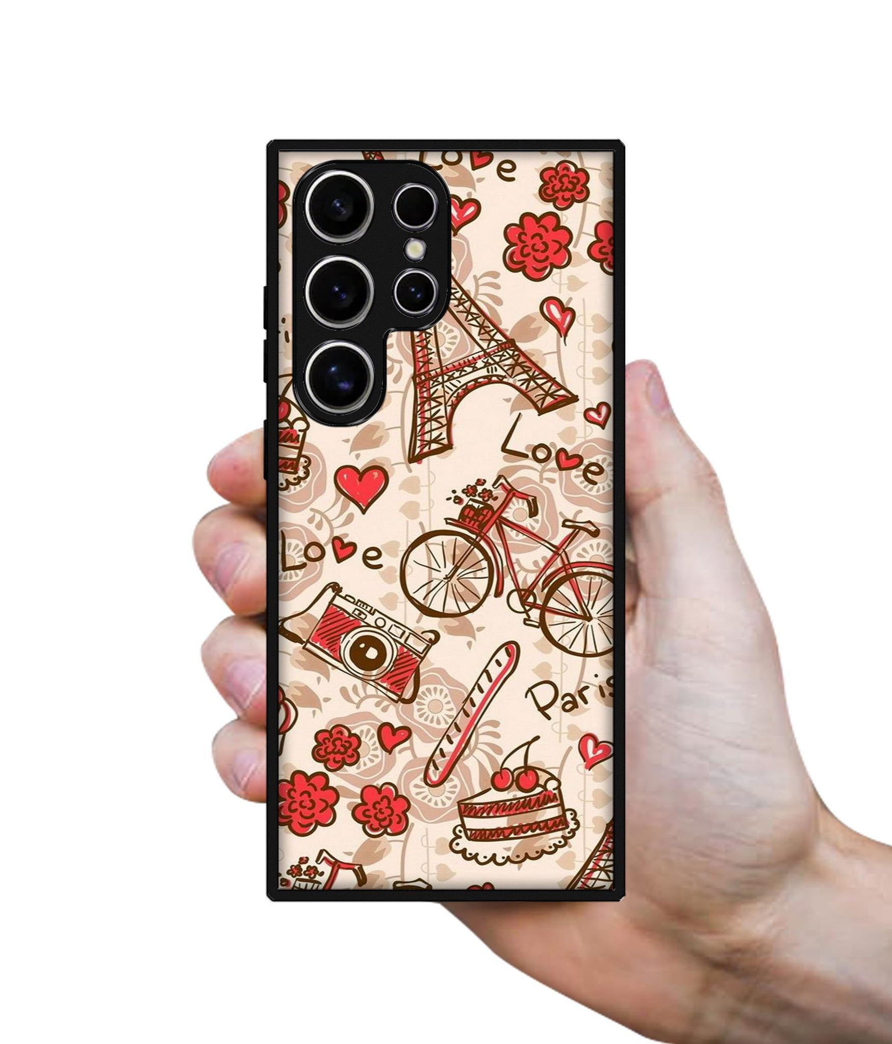 Vintage Paris Design Designer 2D Printed Back Case Cover for Samsung Galaxy S25 Ultra 5G