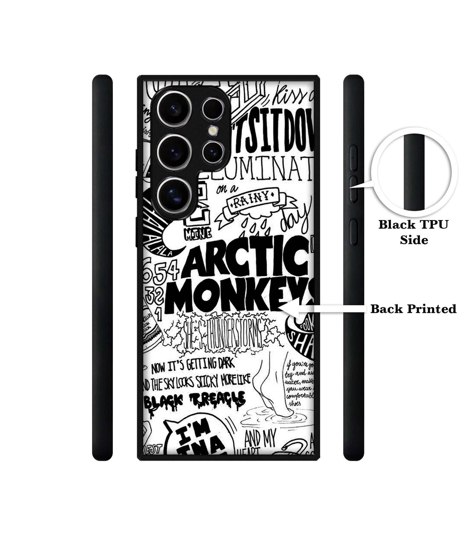 Arctic Monkeys Pattern Design Designer 2D Printed Back Case Cover for Samsung Galaxy S25 Ultra 5G