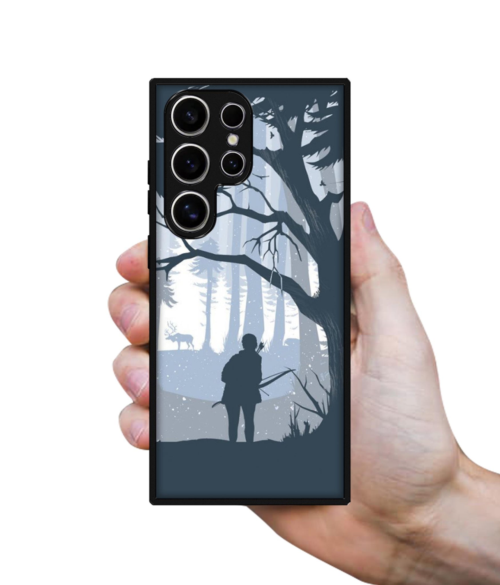 Hunter Design Designer 2D Printed Back Case Cover for Samsung Galaxy S25 Ultra 5G