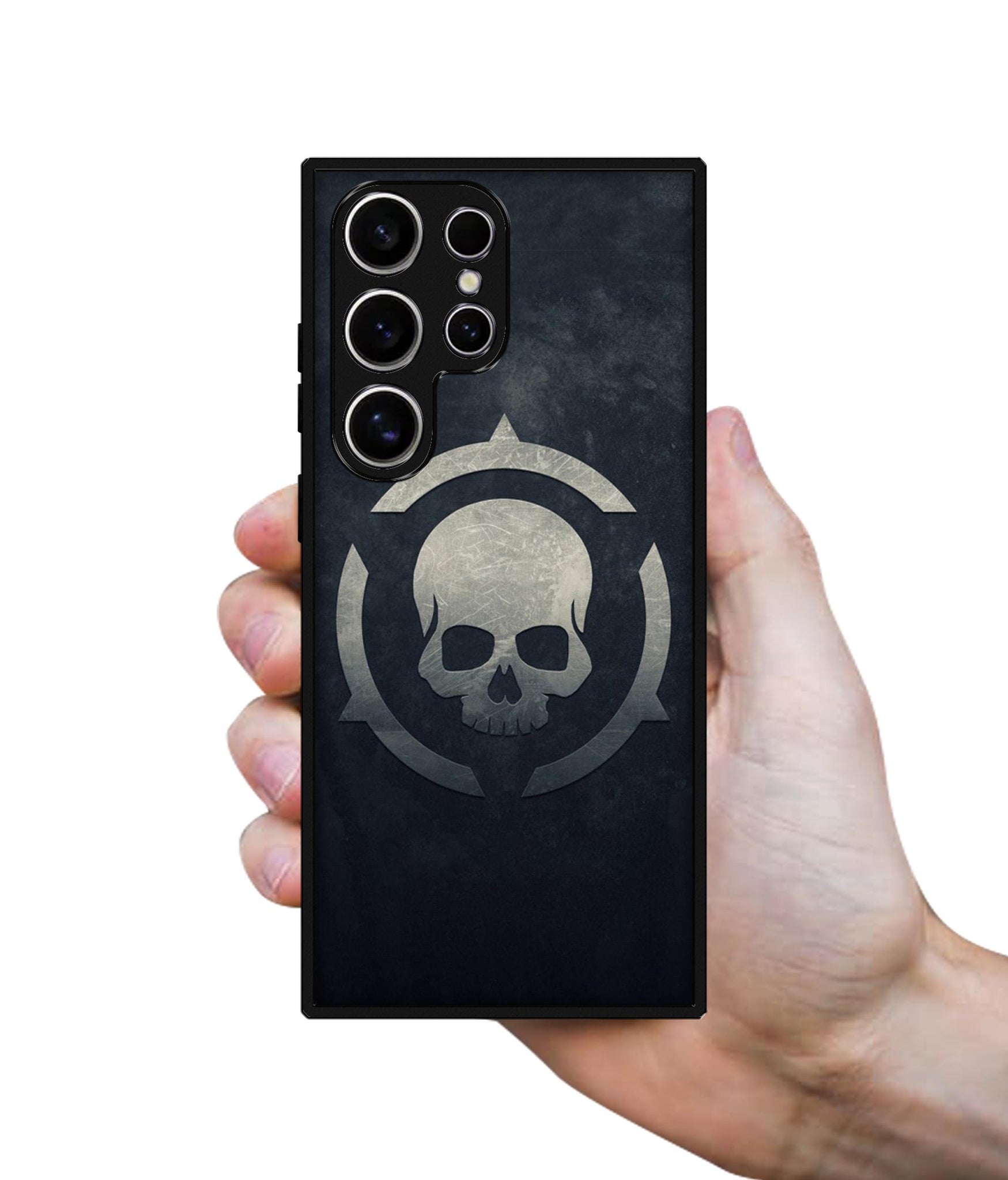 Skull Pattern Print Design Designer 2D Printed Back Case Cover for Samsung Galaxy S25 Ultra 5G