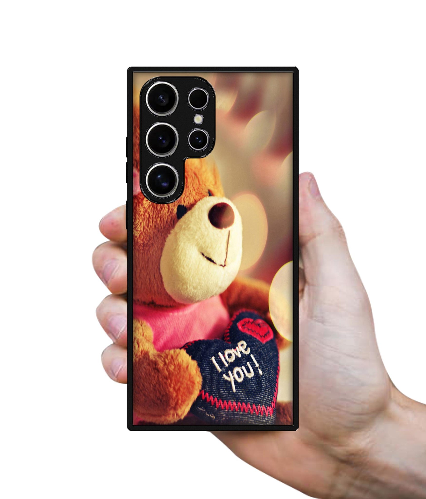 Teddy Bear Design Designer 2D Printed Back Case Cover for Samsung Galaxy S25 Ultra 5G
