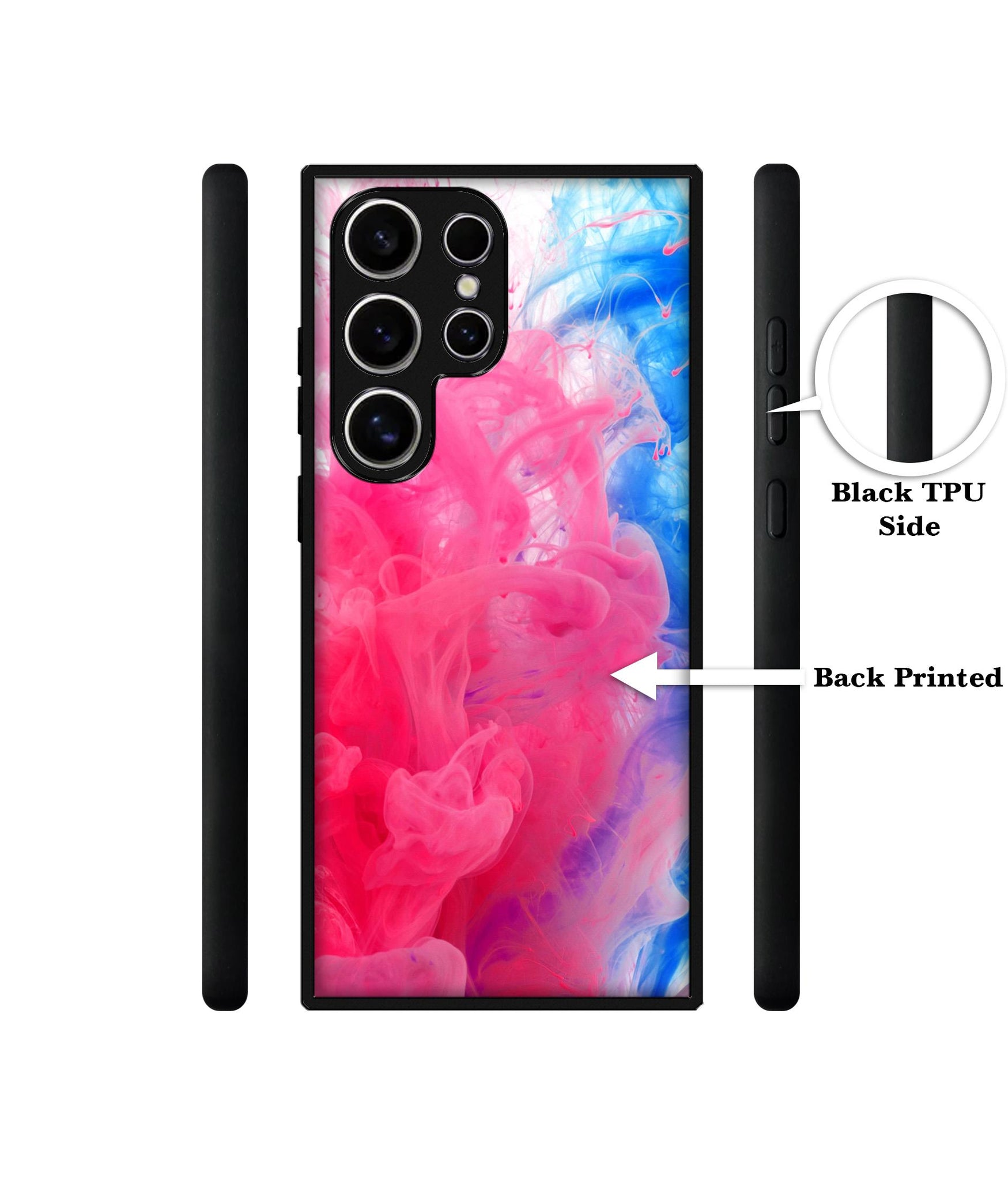 Fractal Paint Design Designer 2D Printed Back Case Cover for Samsung Galaxy S25 Ultra 5G