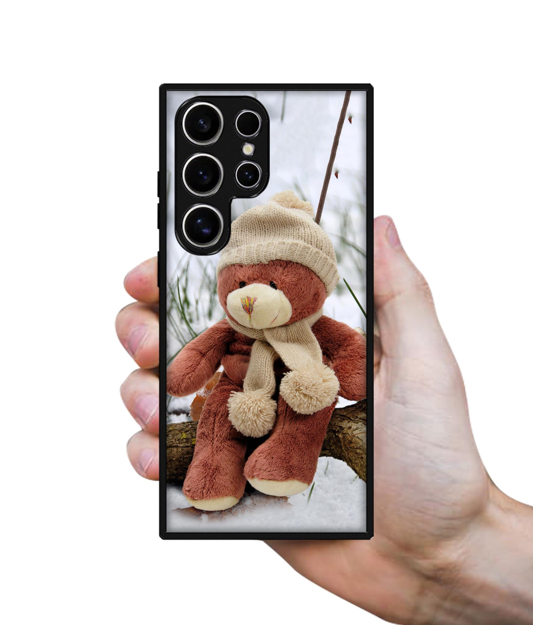 Woolen Bear Design Designer 2D Printed Back Case Cover for Samsung Galaxy S25 Ultra 5G