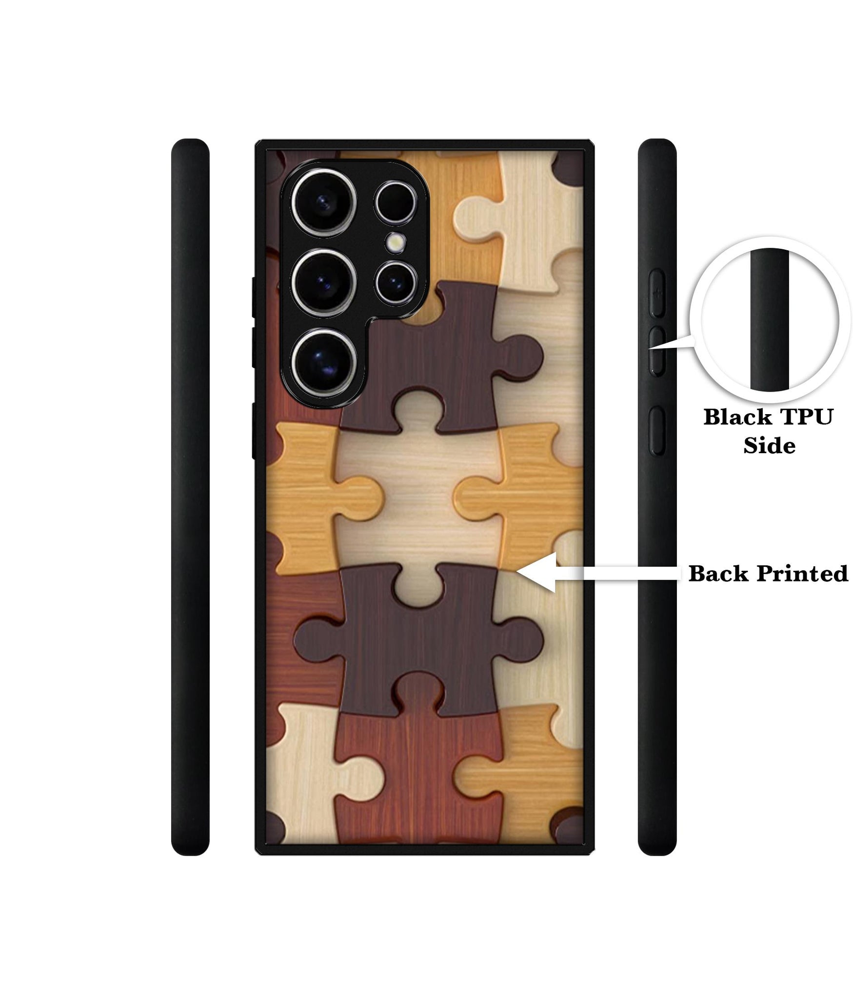 Puzzle Pattern Design Designer 2D Printed Back Case Cover for Samsung Galaxy S25 Ultra 5G