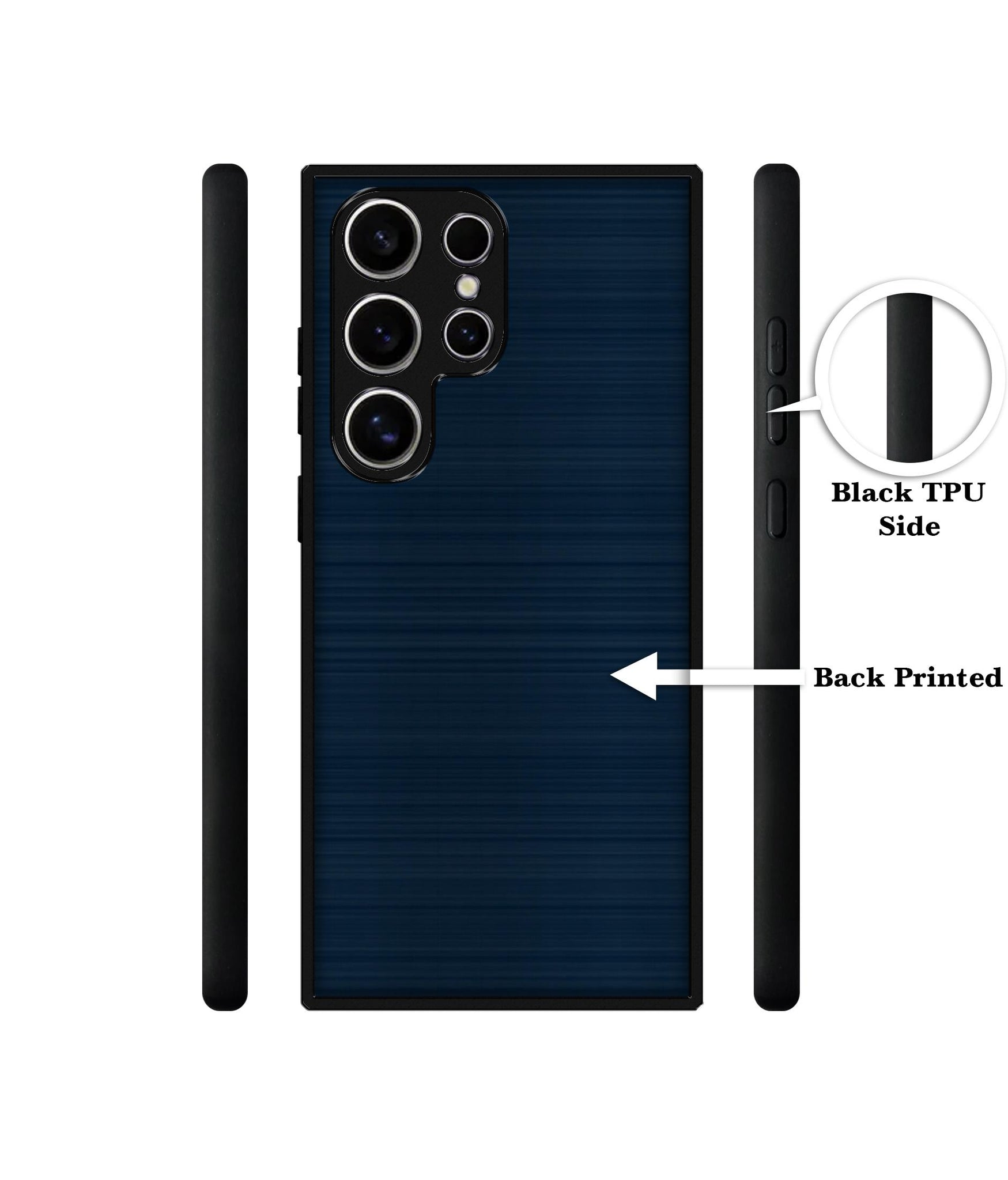 Blue Line Design Designer 2D Printed Back Case Cover for Samsung Galaxy S25 Ultra 5G