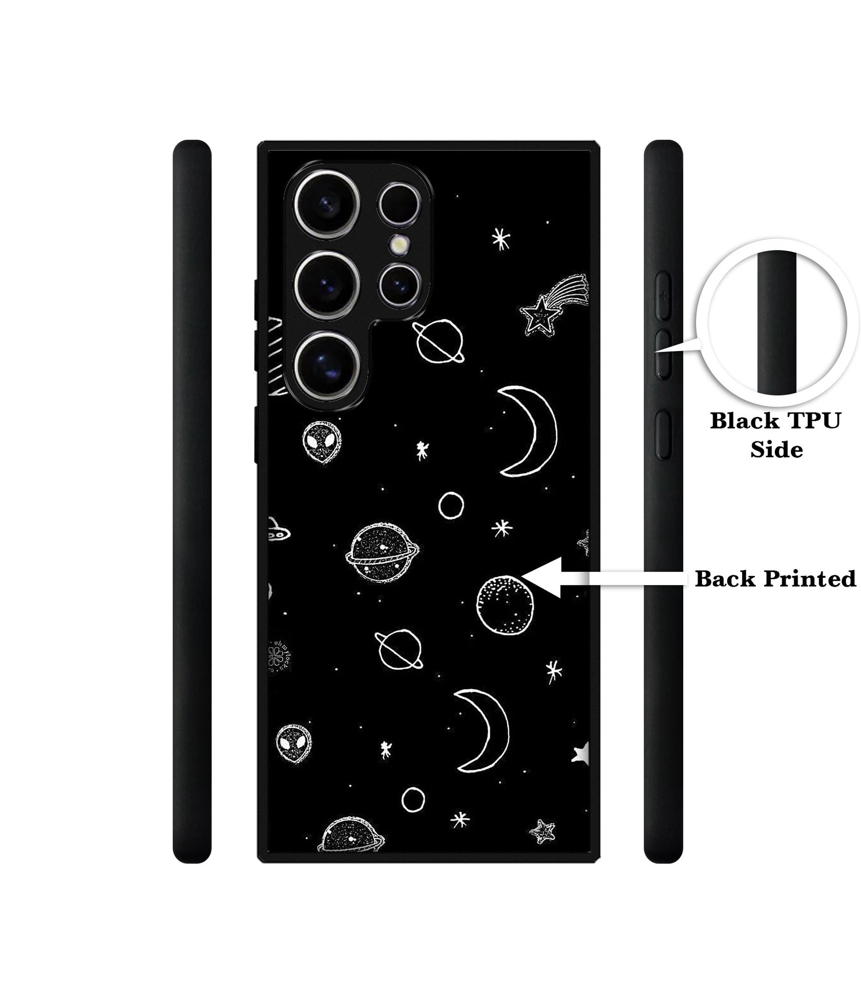Space Stars Universe Design Designer 2D Printed Back Case Cover for Samsung Galaxy S25 Ultra 5G