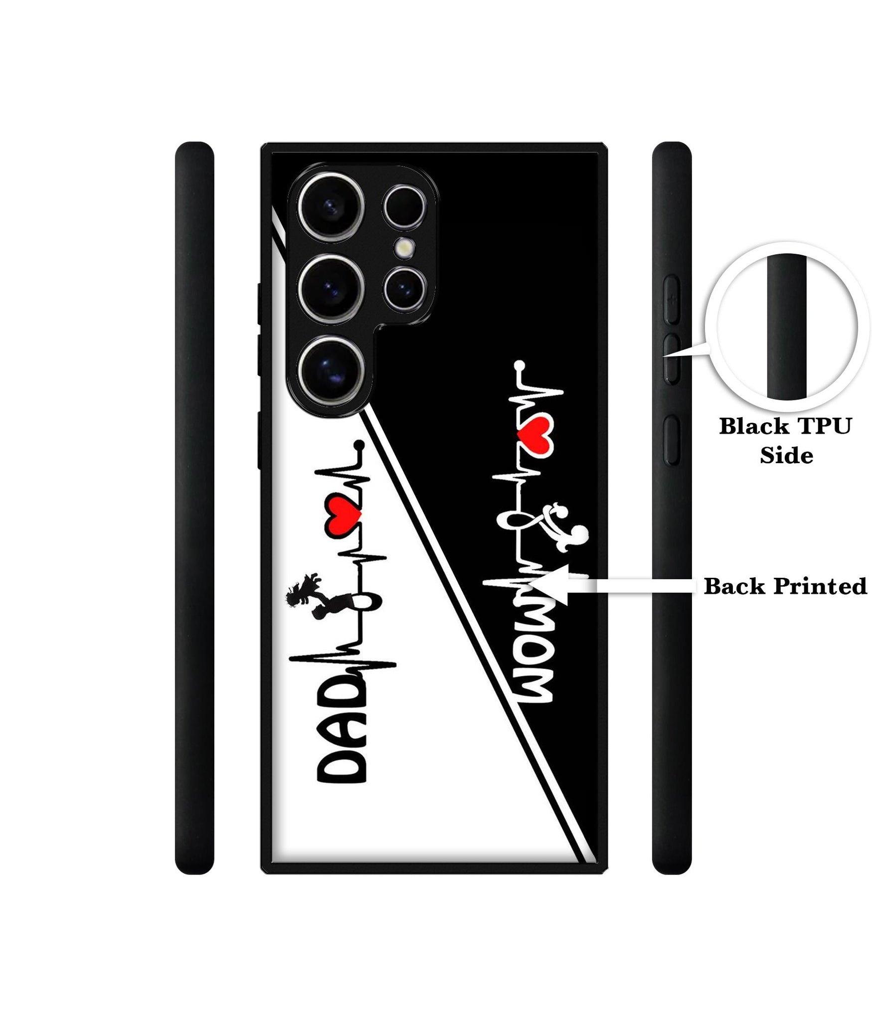 Mom and Dad Lover Design Designer 2D Printed Back Case Cover for Samsung Galaxy S25 Ultra 5G