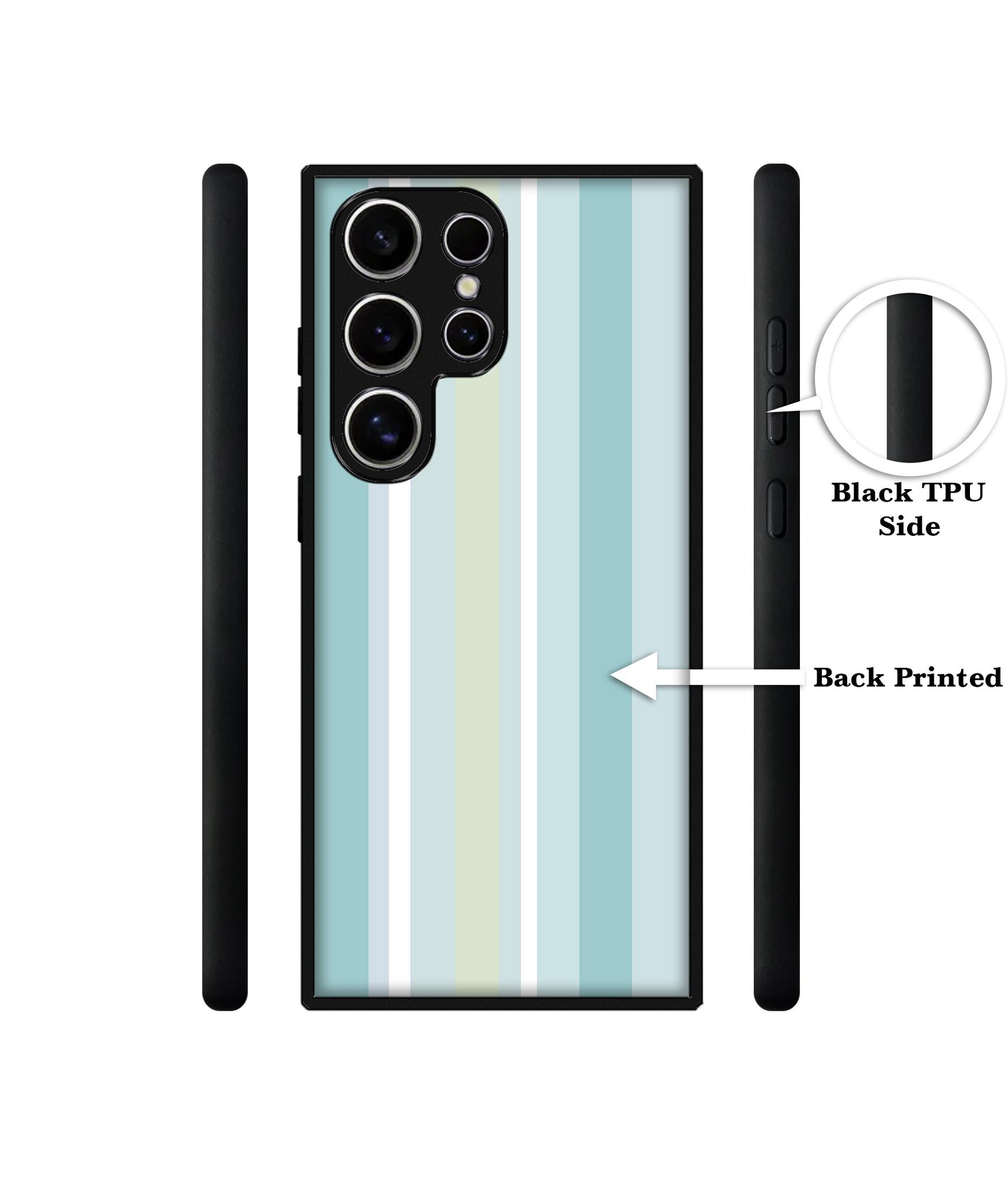 Light Green Stripes Design Designer 2D Printed Back Case Cover for Samsung Galaxy S25 Ultra 5G