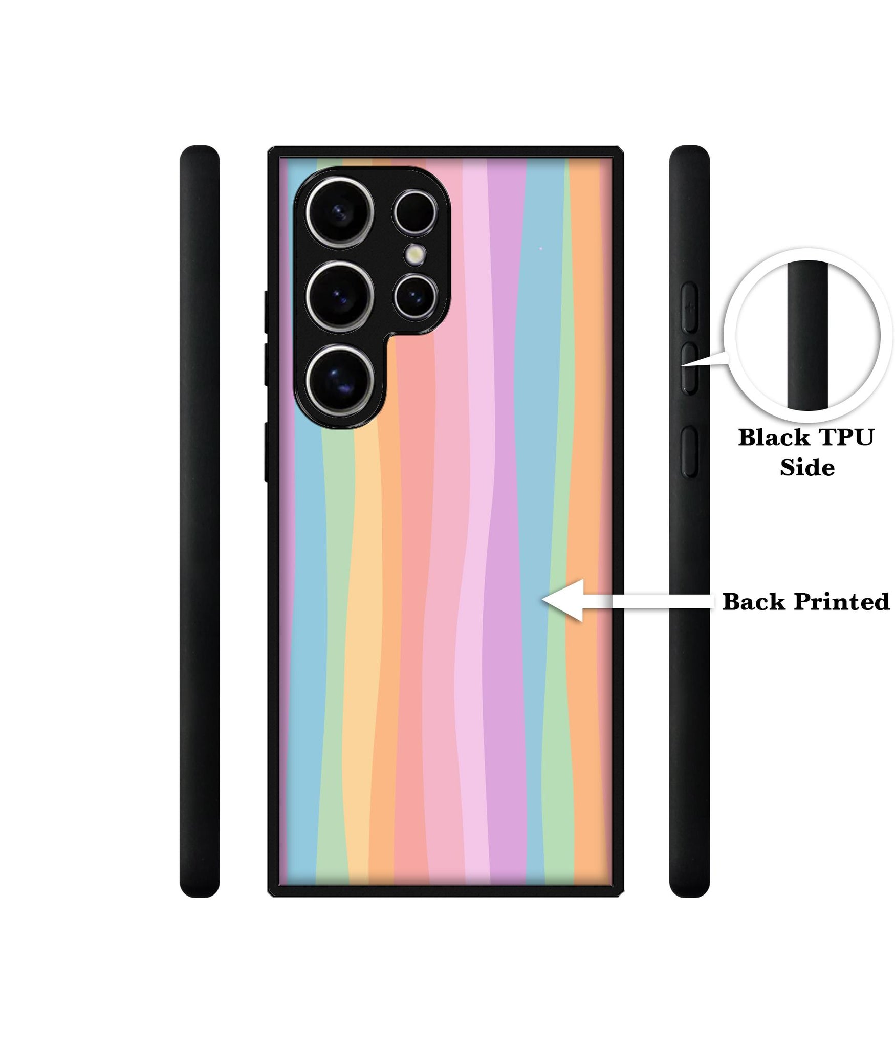 Cool Rainbow Design Designer 2D Printed Back Case Cover for Samsung Galaxy S25 Ultra 5G