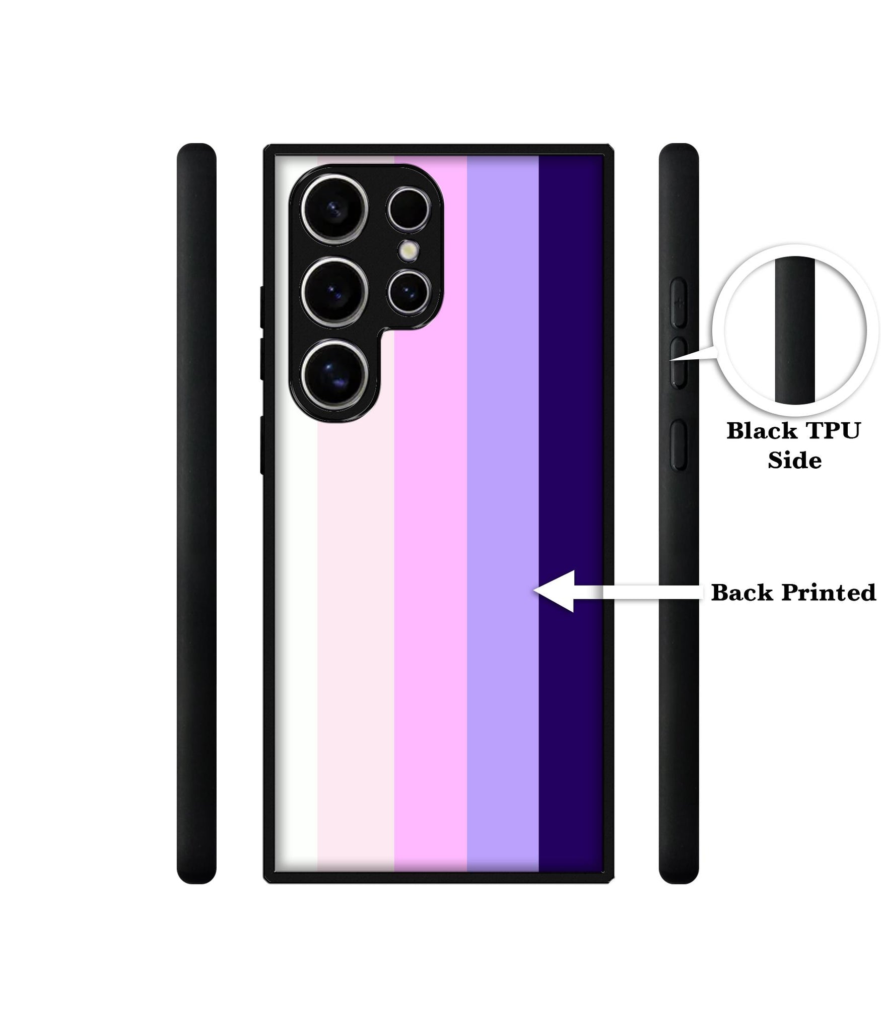 Pink and Purple Lines Design Designer 2D Printed Back Case Cover for Samsung Galaxy S25 Ultra 5G