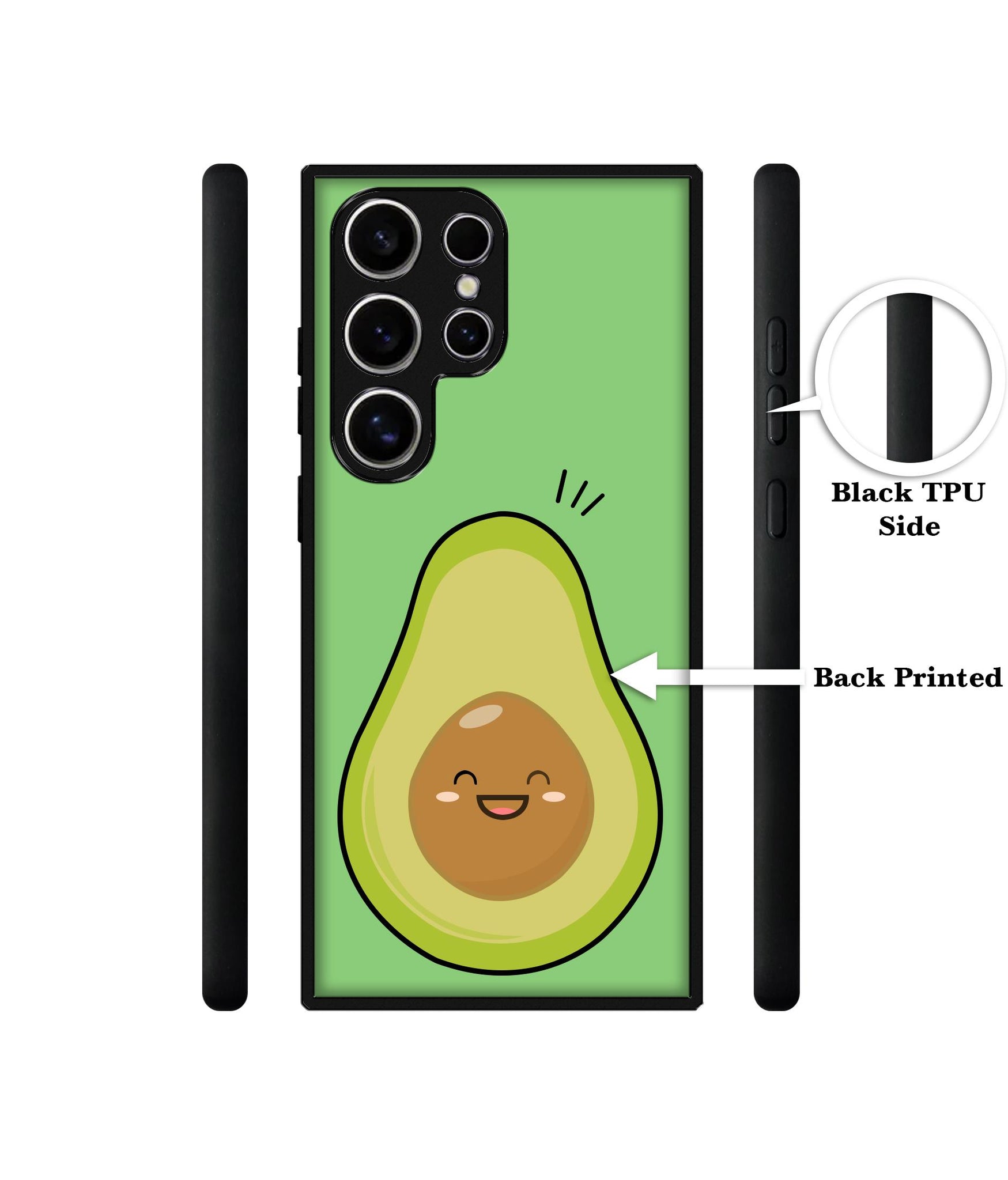 Avocados Design Designer 2D Printed Back Case Cover for Samsung Galaxy S25 Ultra 5G