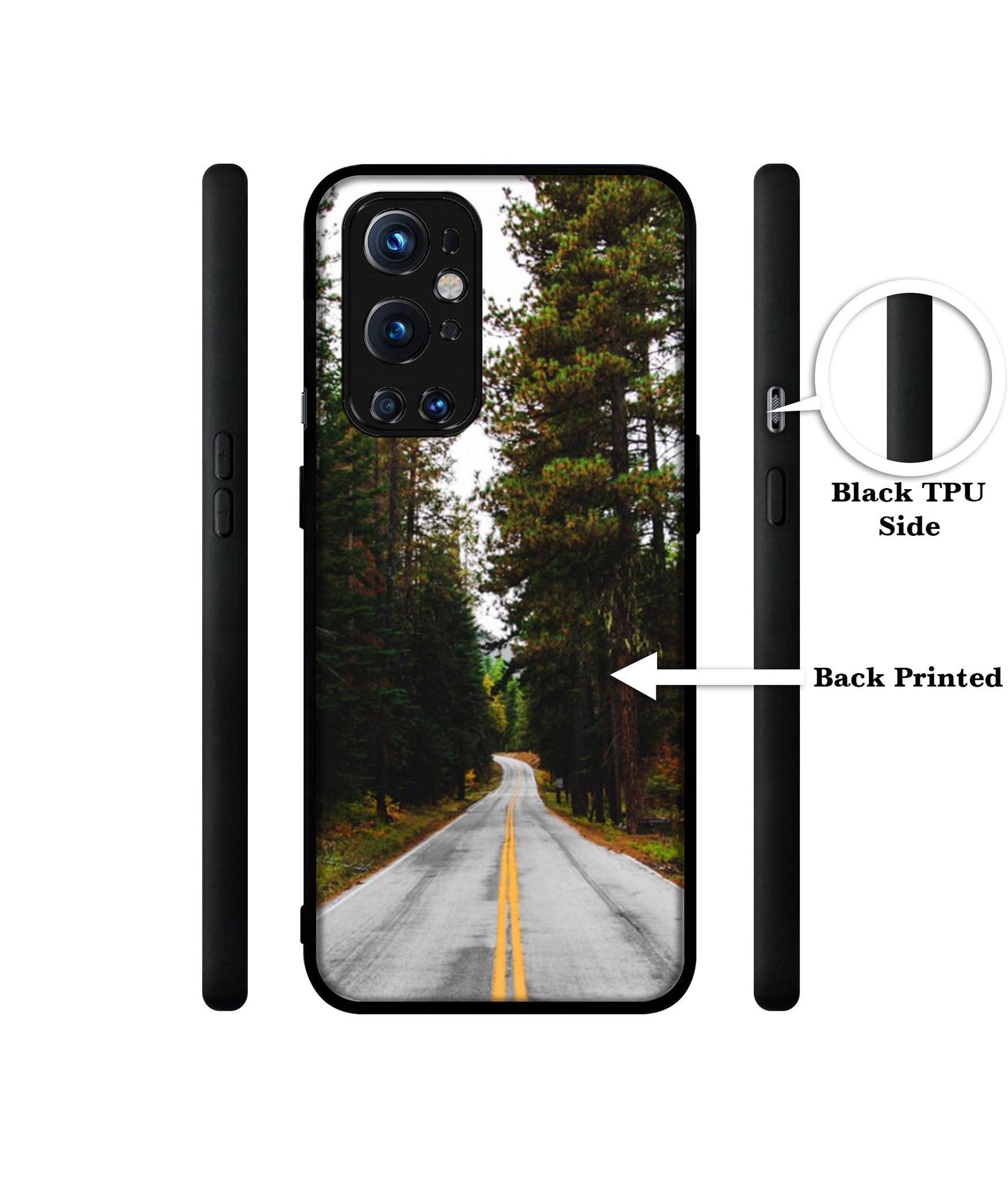 Road Photo Design Designer 2D Printed Back Case Cover for OnePlus 9 Pro 5G