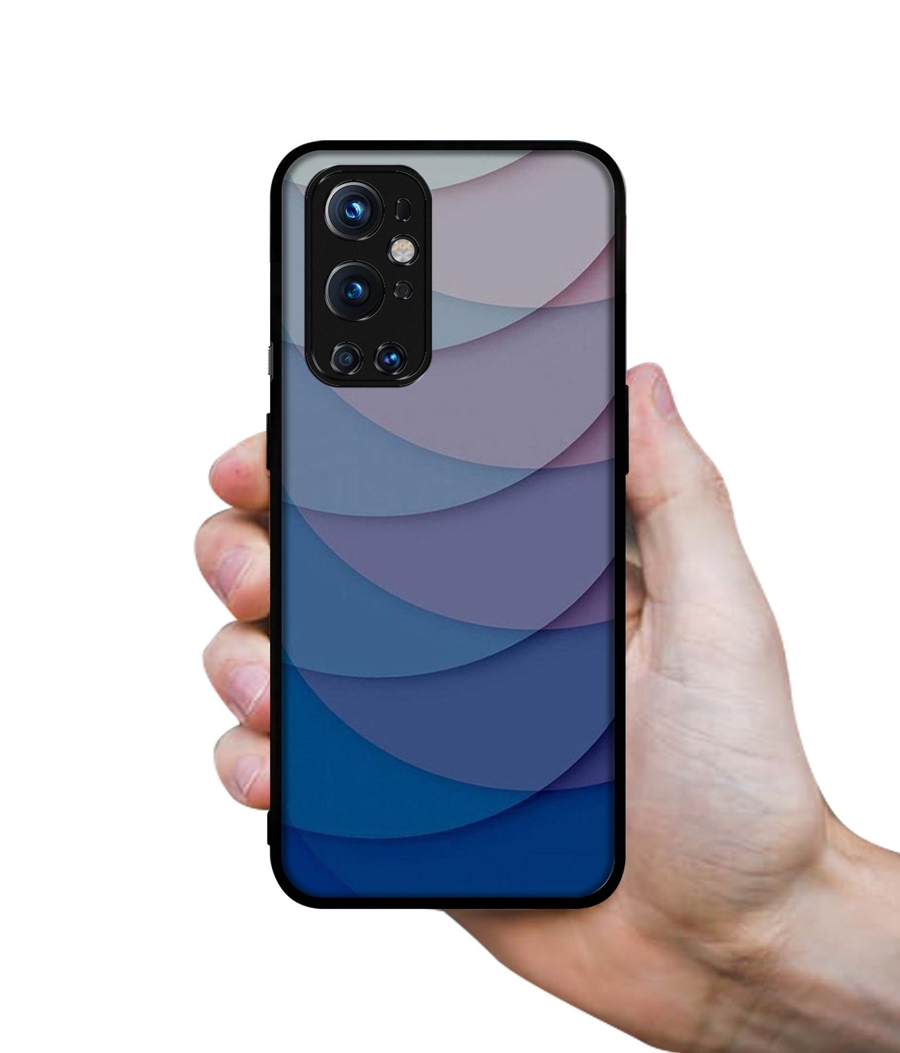 Waves Pattern Print Design Designer 2D Printed Back Case Cover for OnePlus 9 Pro 5G