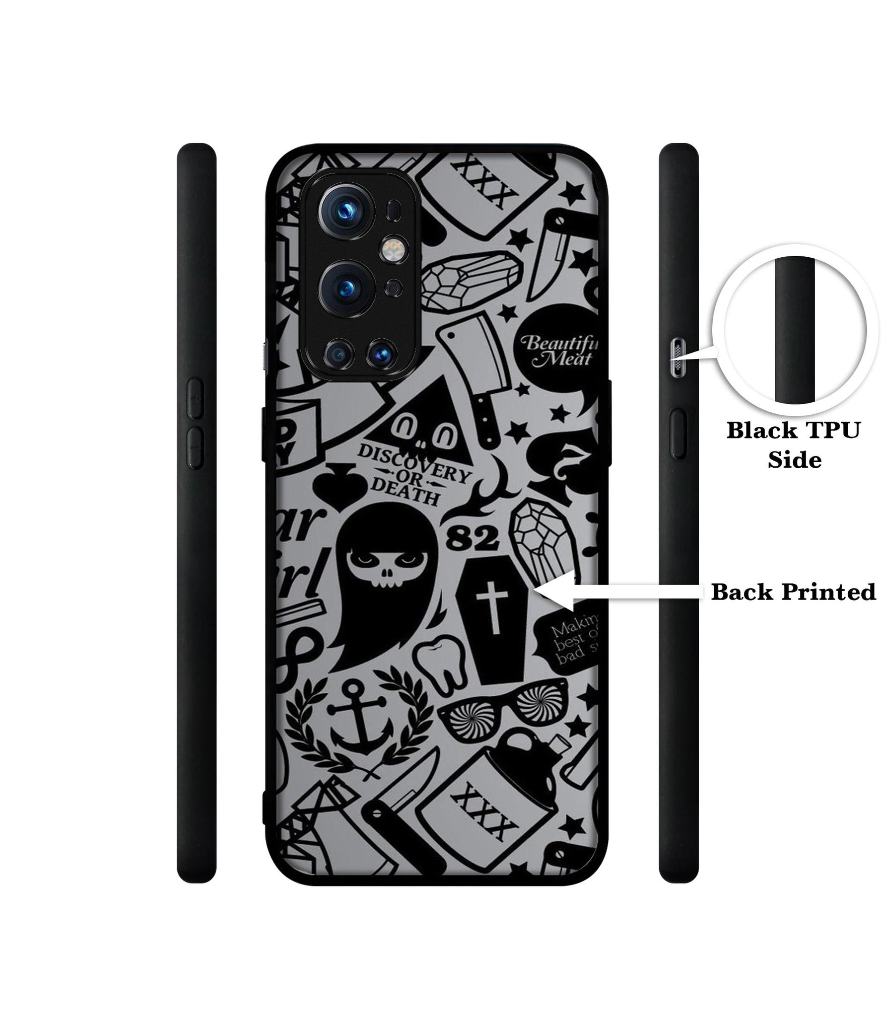 Discover Or Death Design Designer 2D Printed Back Case Cover for OnePlus 9 Pro 5G