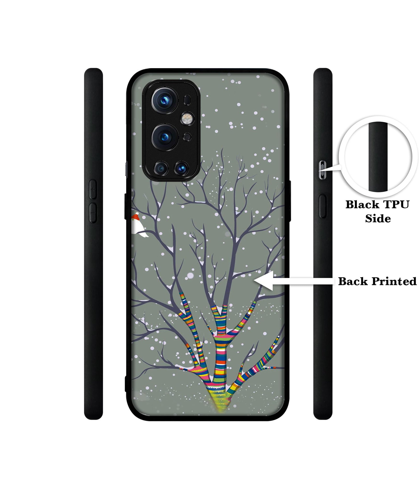 Winter Pattern Print Design Designer 2D Printed Back Case Cover for OnePlus 9 Pro 5G